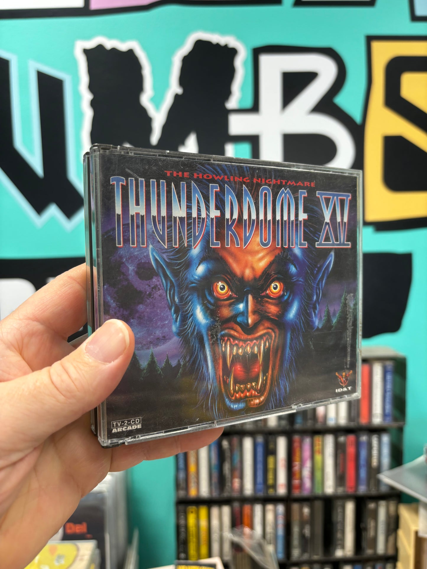 Thunderdome XV (The Howling Nightmare), 2CD, OG pressing, Arcade, UK & Europe 1996