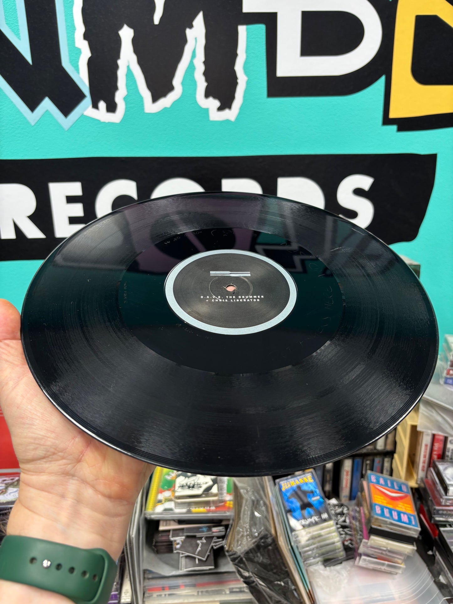 D.A.V.E. The Drummer + Chris Liberator: Hydraulix 8, 12inch, Only pressing, Hydraulix, UK 2001