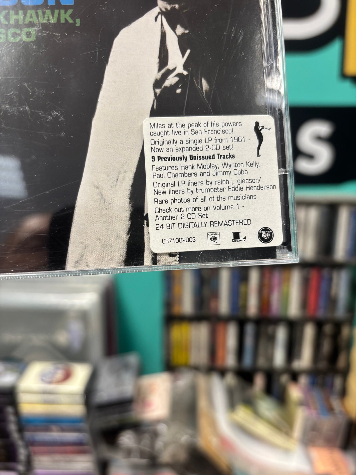 Miles Davis: In Person, Saturday Night At The Blackhawk, San Francisco, Complete (Volume II), 2CD, reissue, remastered, Columbia, Legacy, Europe 2003