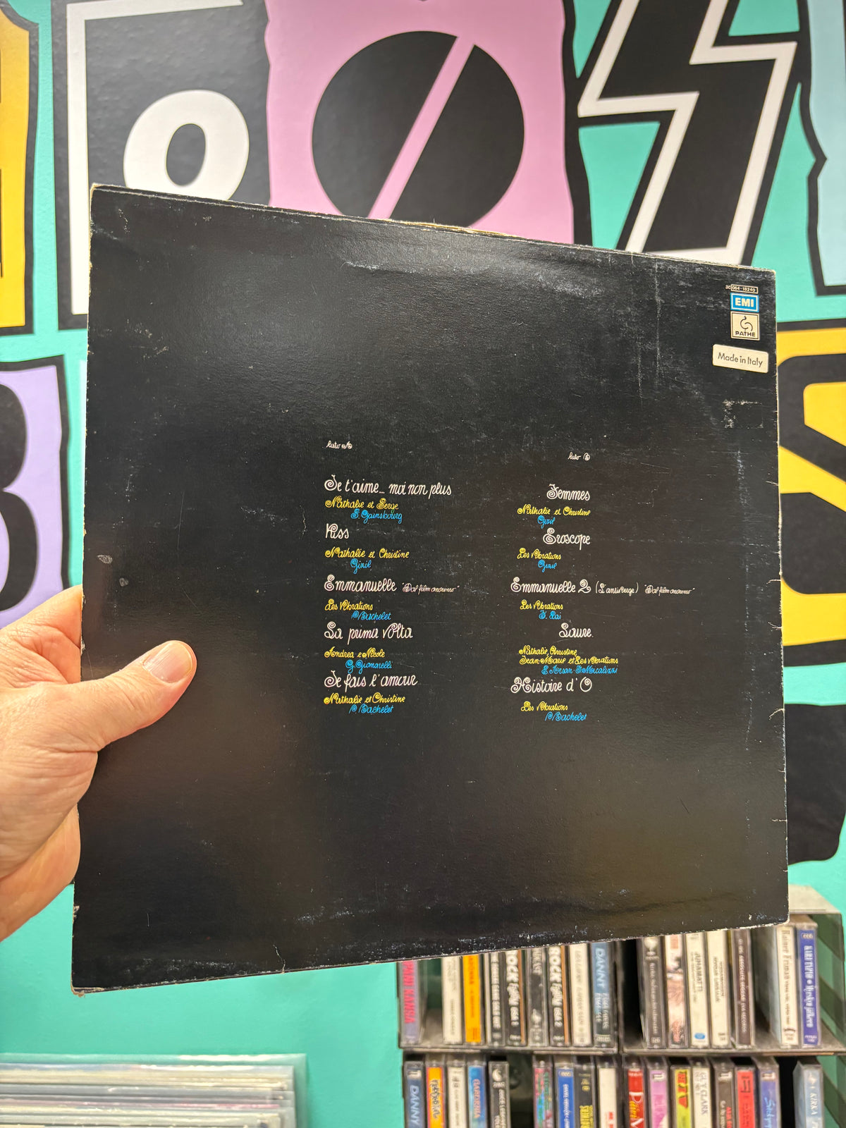 Erotheque, LP, compilation, Pathé, EMI, Italy 1977