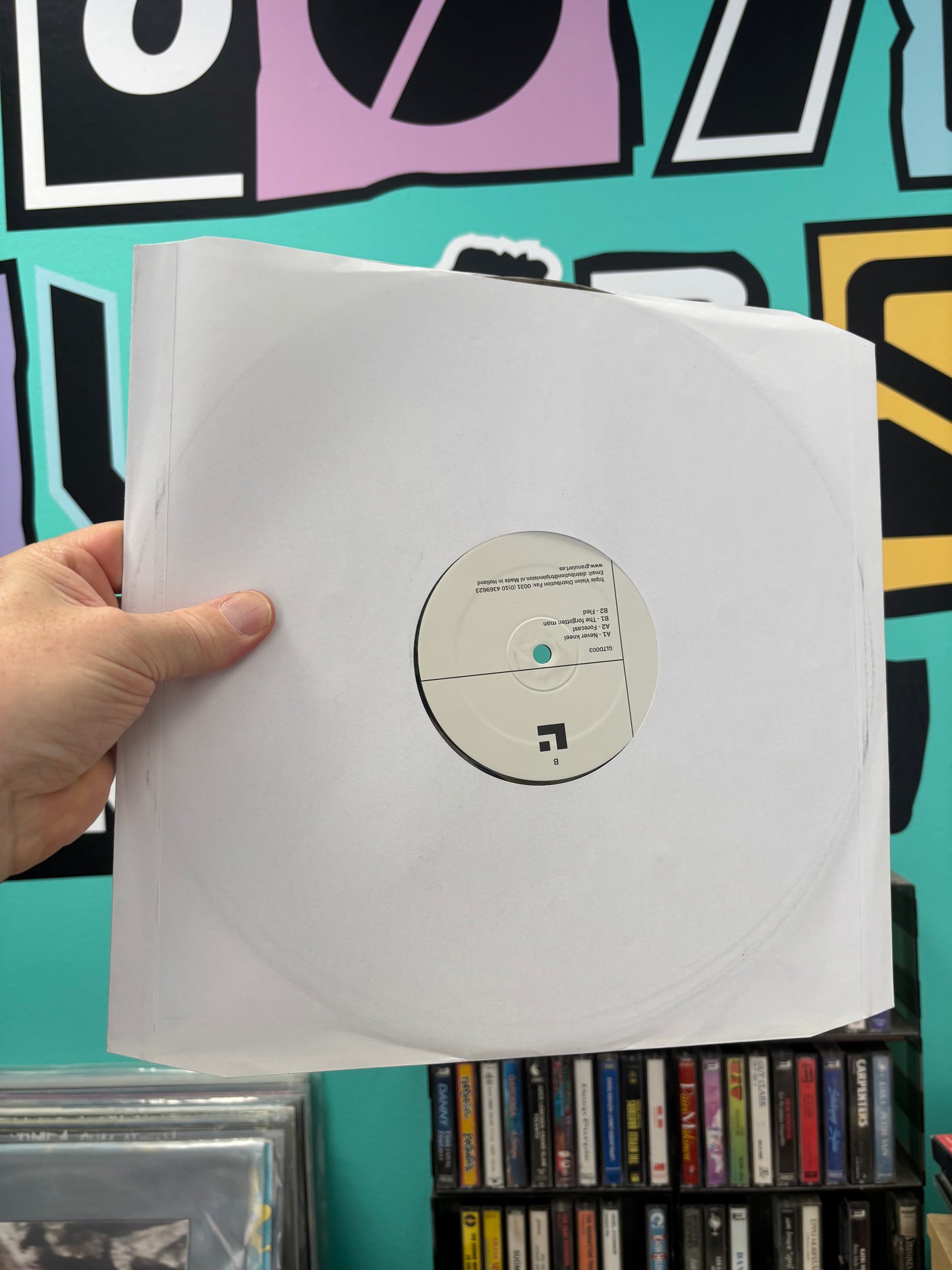 Birth Of Frequency: Never Kneel EP, 12inch, Only pressing, Brown Marbled Transparent Vinyl, Granulart Recordings, Spain 2015