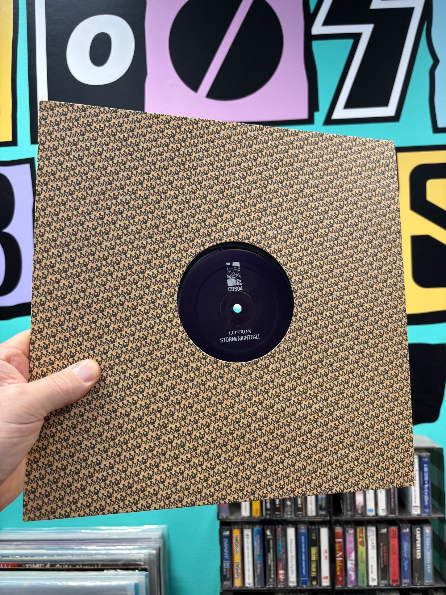 Literon: Storm/Nightfall, 12inch, Black vinyl, Clone Basement Series, Netherlands 2010