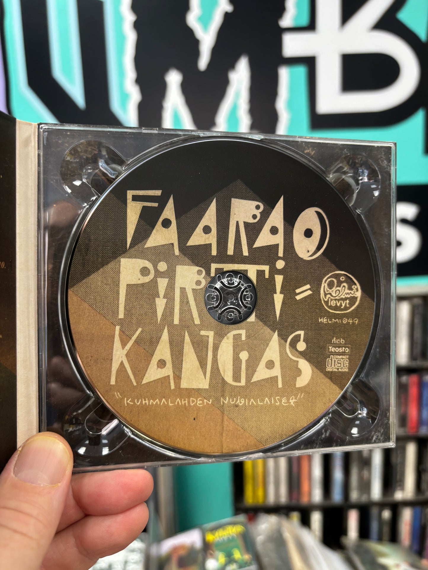 Faarao Pirttikangas: Kuhmalahden Numibialaiset, CD, 1st pressing, Only CD pressing, Helmi Levyt, Finland 2011