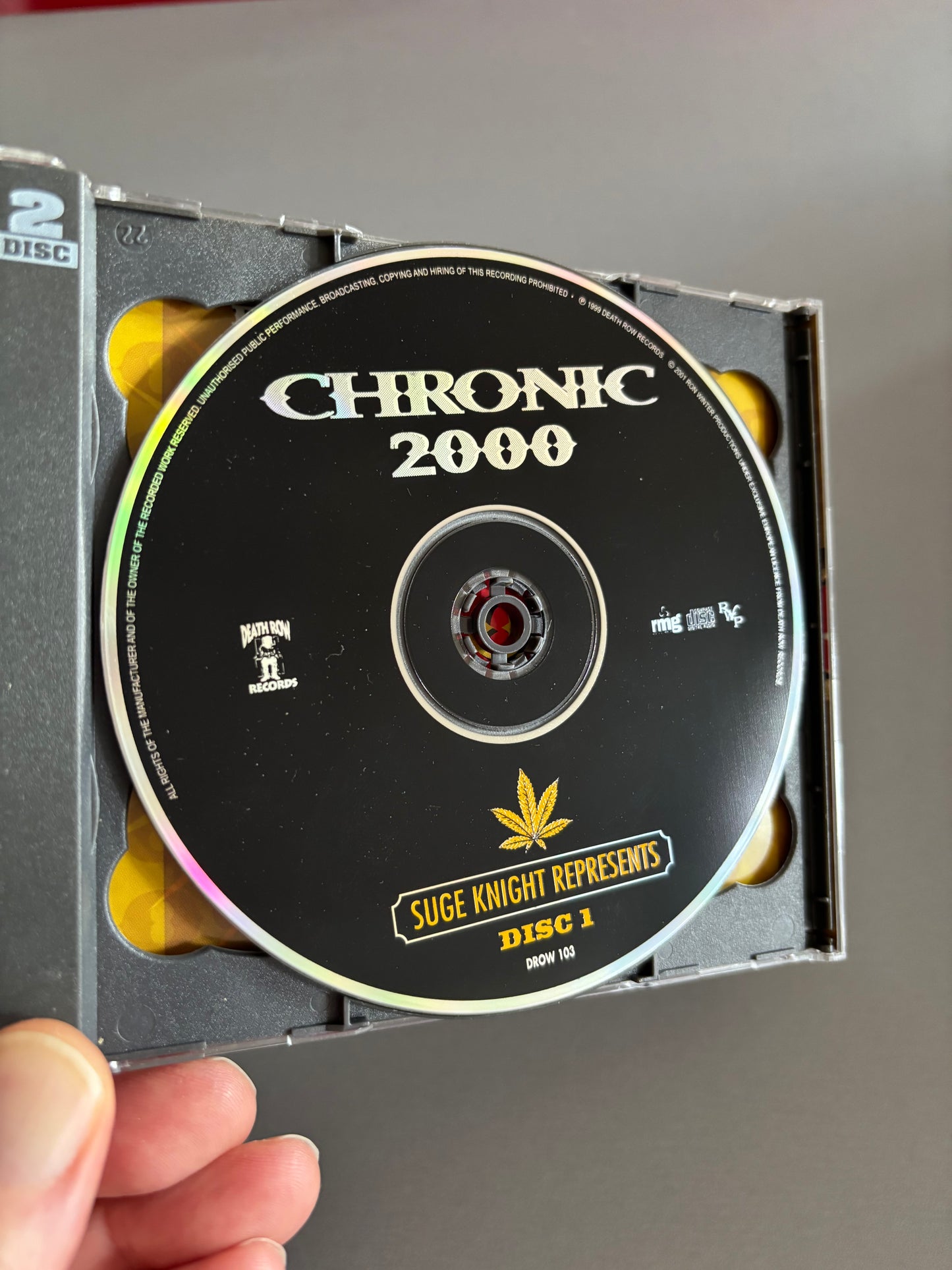 Suge Knight Represents: Chronic 2000, 2CD, reissue, compilation, Death Row Records, Ron Winter Productions, UK 2001
