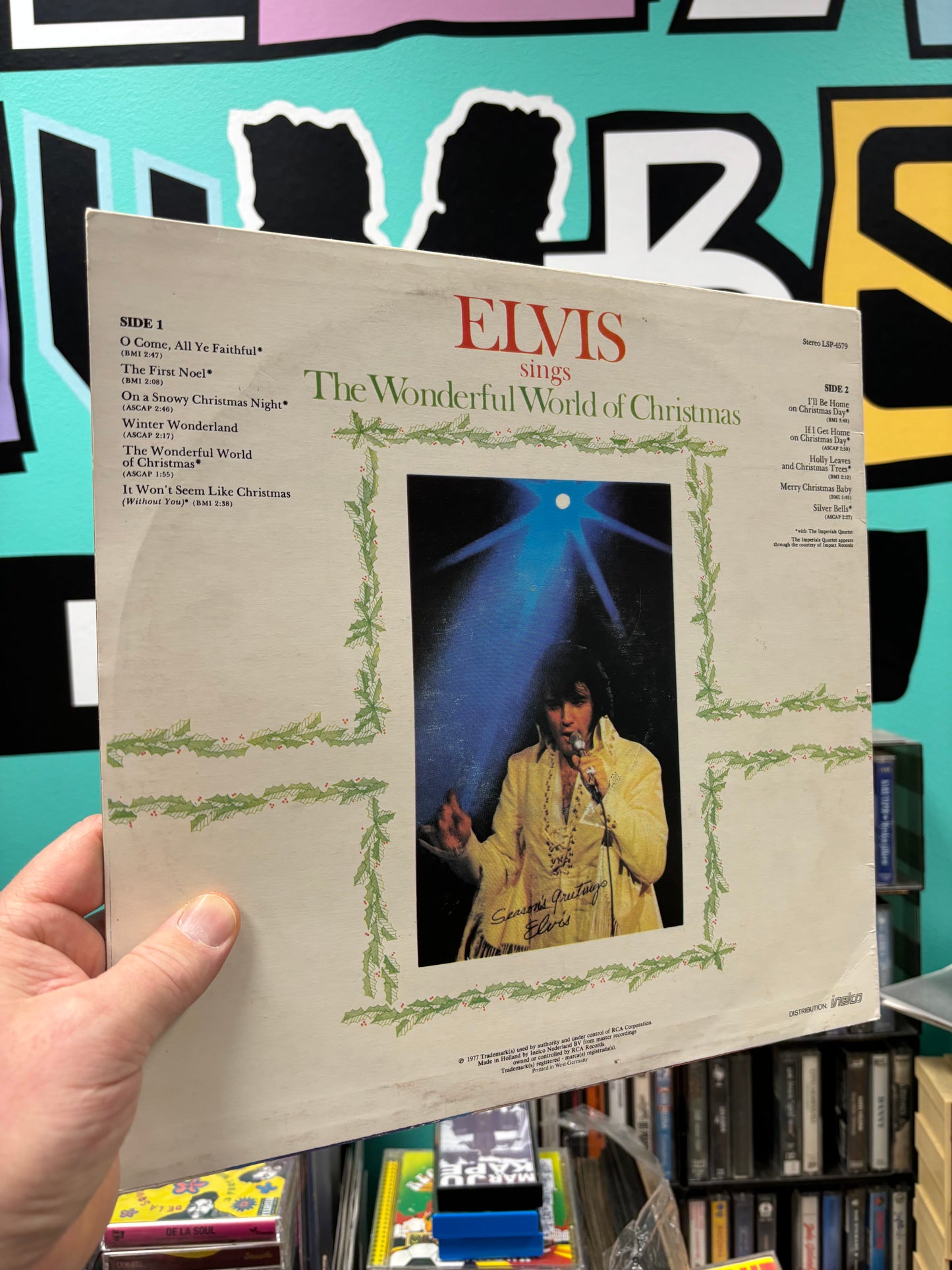 Elvis Presley - Elvis Sings The Wonderful World Of Christmas, LP, RCA Victor, Germany 1971