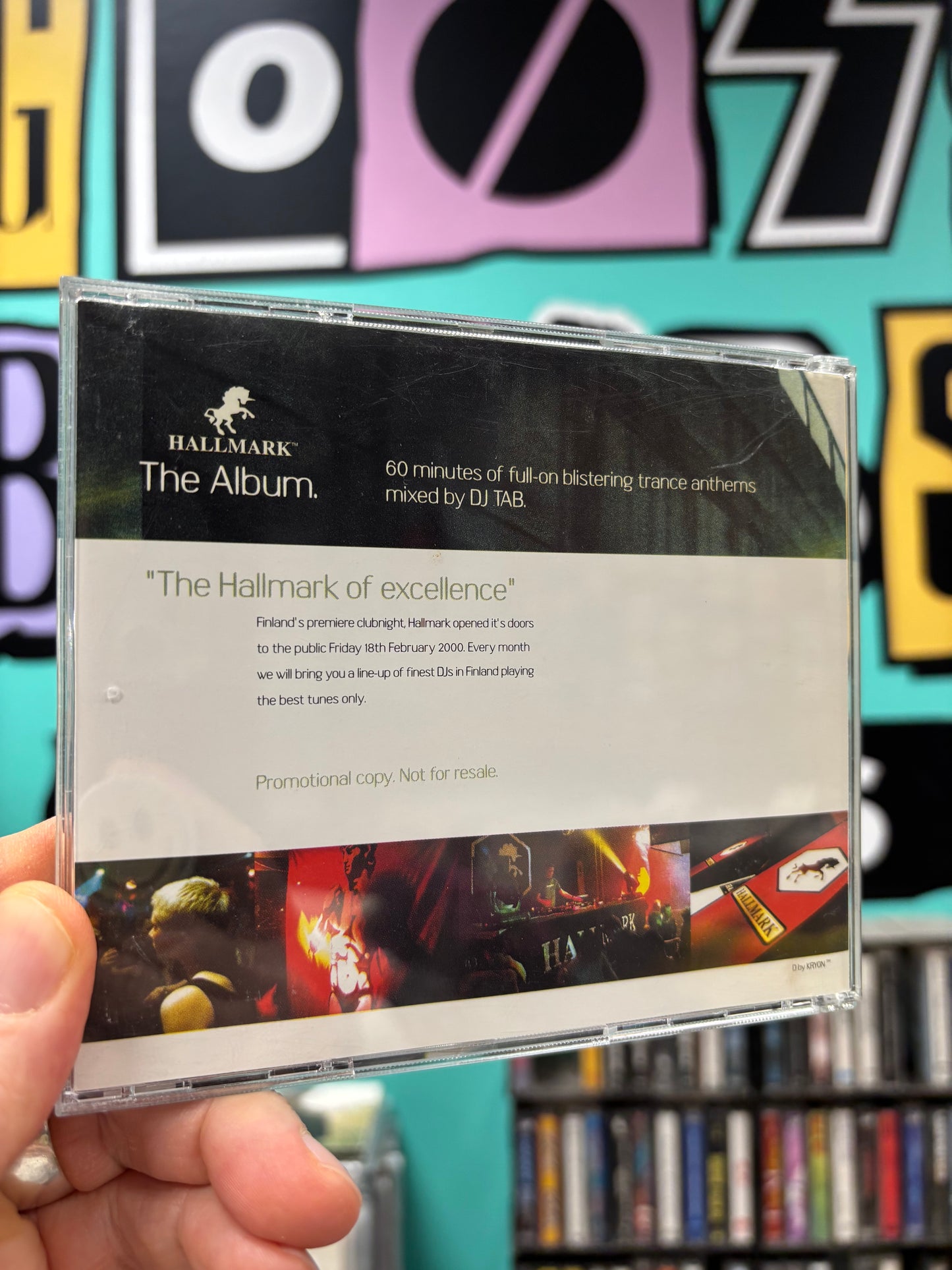 DJ Tab: Hallmark The Album, CD, Only pressing, Mixed, Promo, Not On Label, Finland 2000