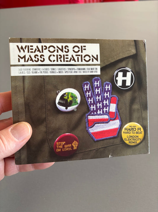 Weapons Of Mass Creation 3, 2CD, Only official CD pressing, compilation + mixed, Hospital Records, UK 2007