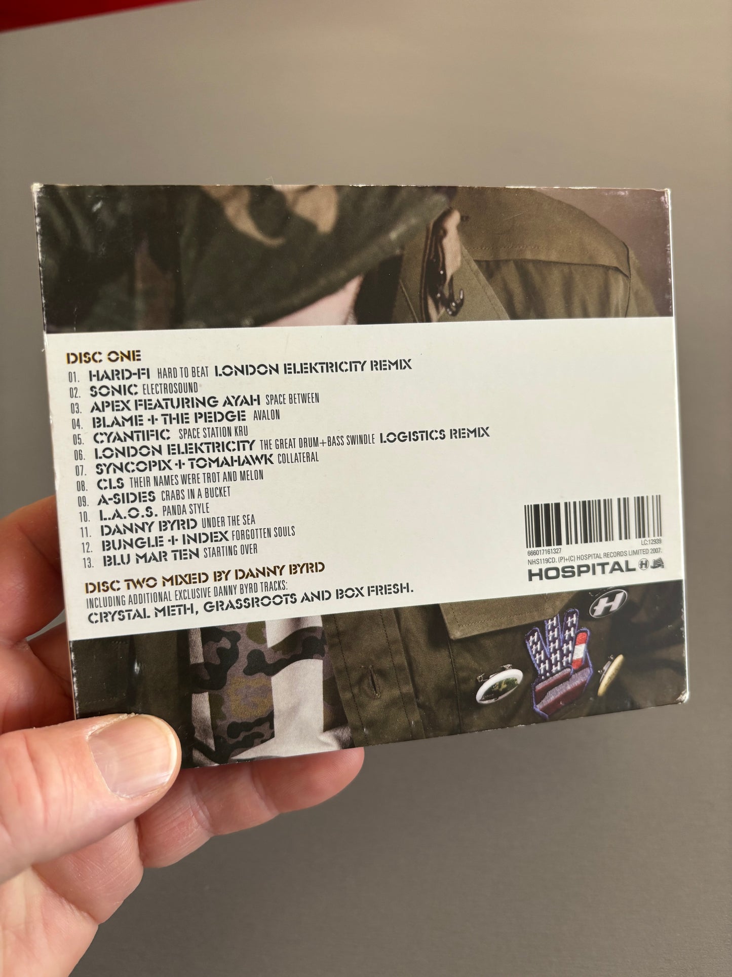 Weapons Of Mass Creation 3, 2CD, Only official CD pressing, compilation + mixed, Hospital Records, UK 2007
