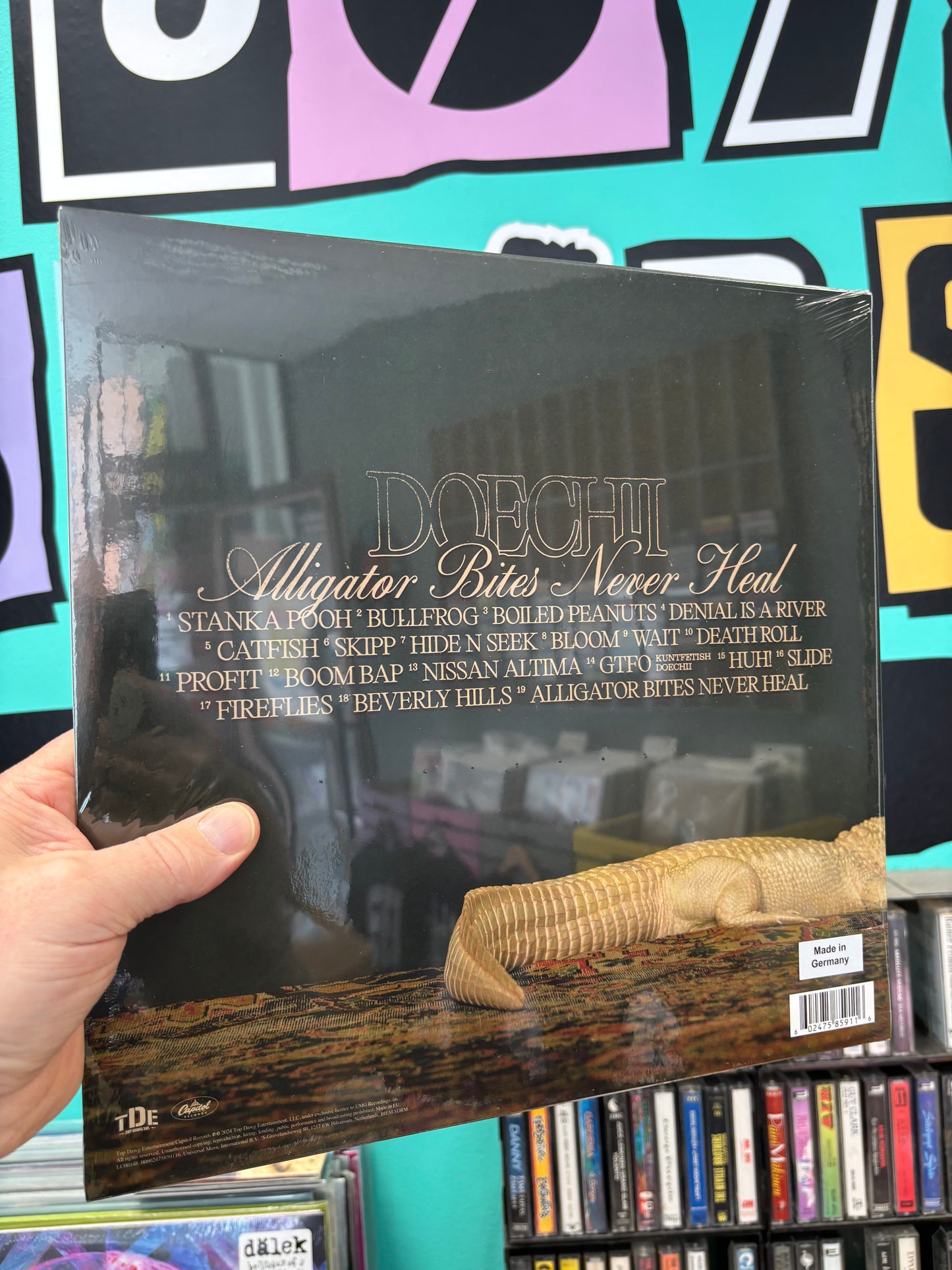 Doechii: Alligator Bites Never Heal, LP, reissue, Top Dawg Entertainment, Capitol Records, Europe 2025