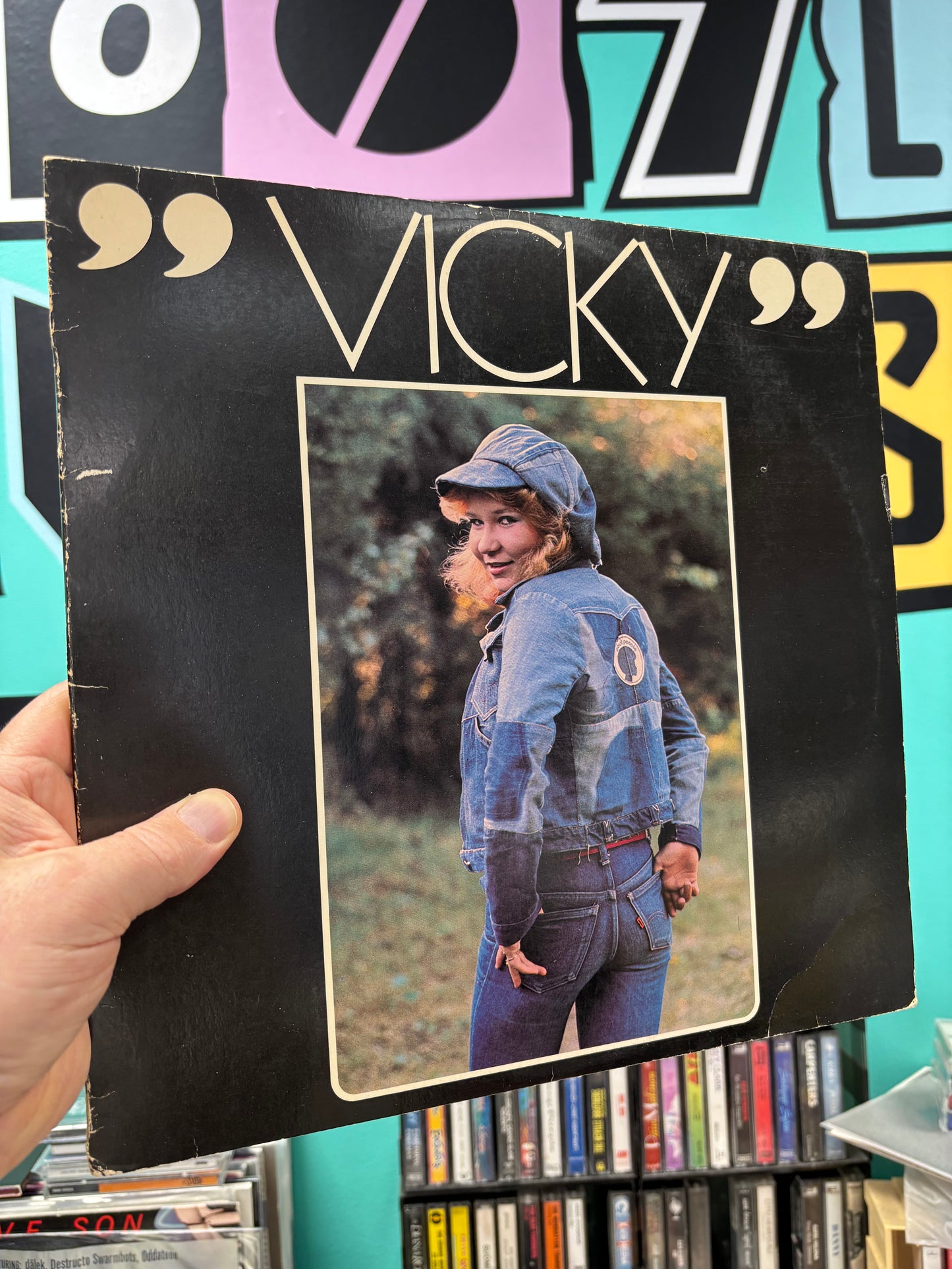 Vicky: Vicky, LP, OG pressing, Delta, Finland 1975
