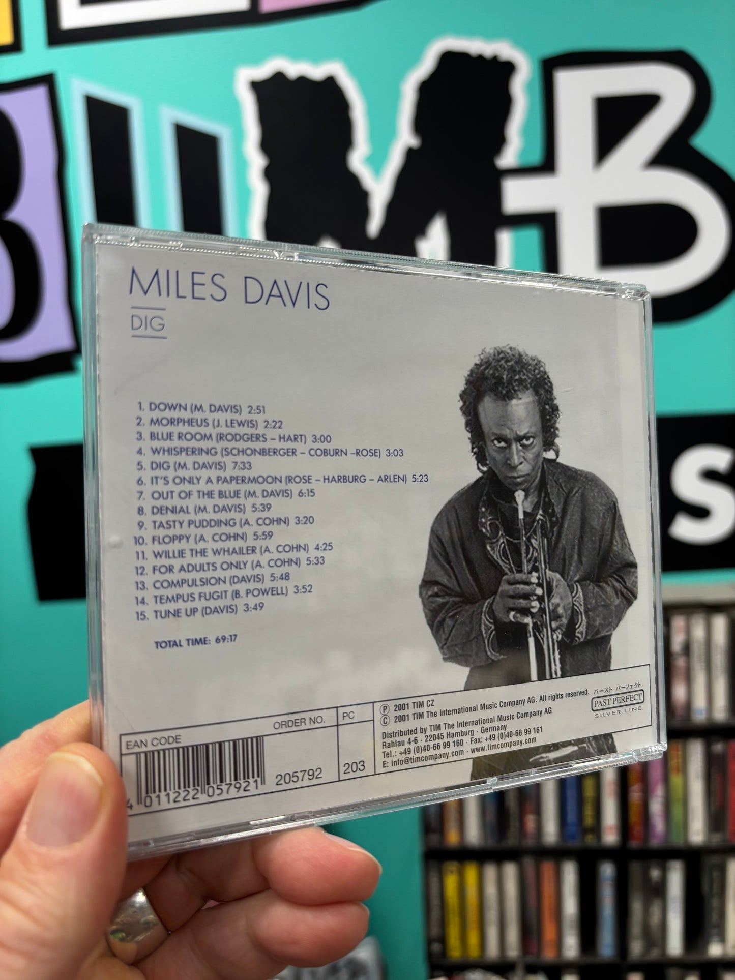 Miles Davis: Dig, CD, Only CD pressing, compilation, reissue, Past Perfect Silver Line, Germany 2001