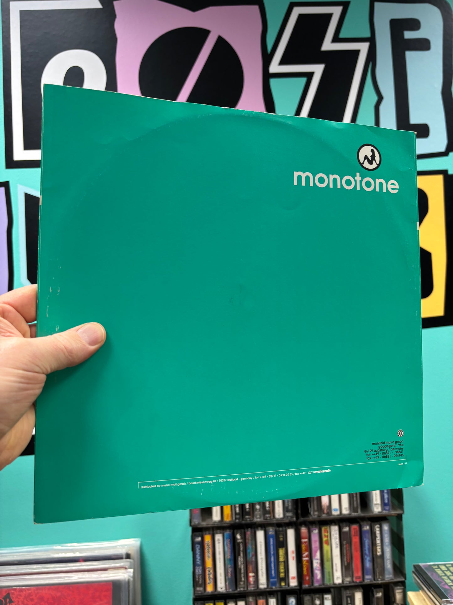 Hardbones: Project Leader, 12inch, Only pressing, Monotone Records, Germany 2000