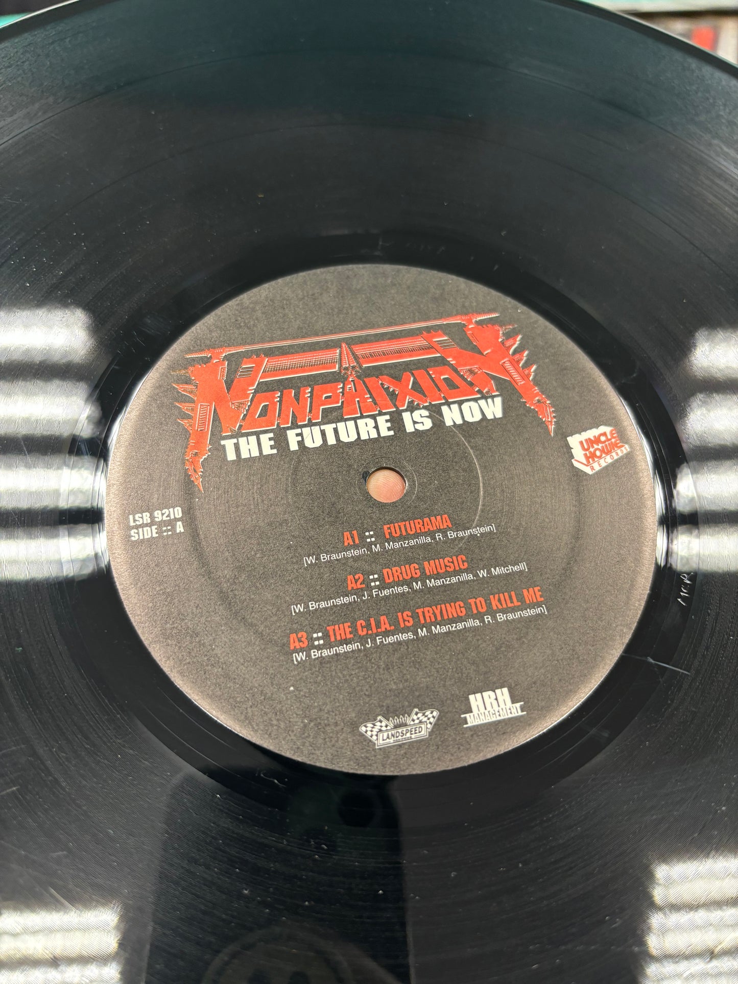 HULLU VARASTOALE -20%‼️‼️‼️Non Phixion: The Future Is Now, 2LP, gatefold, 1st pressing, Landspeed Records, US 2002