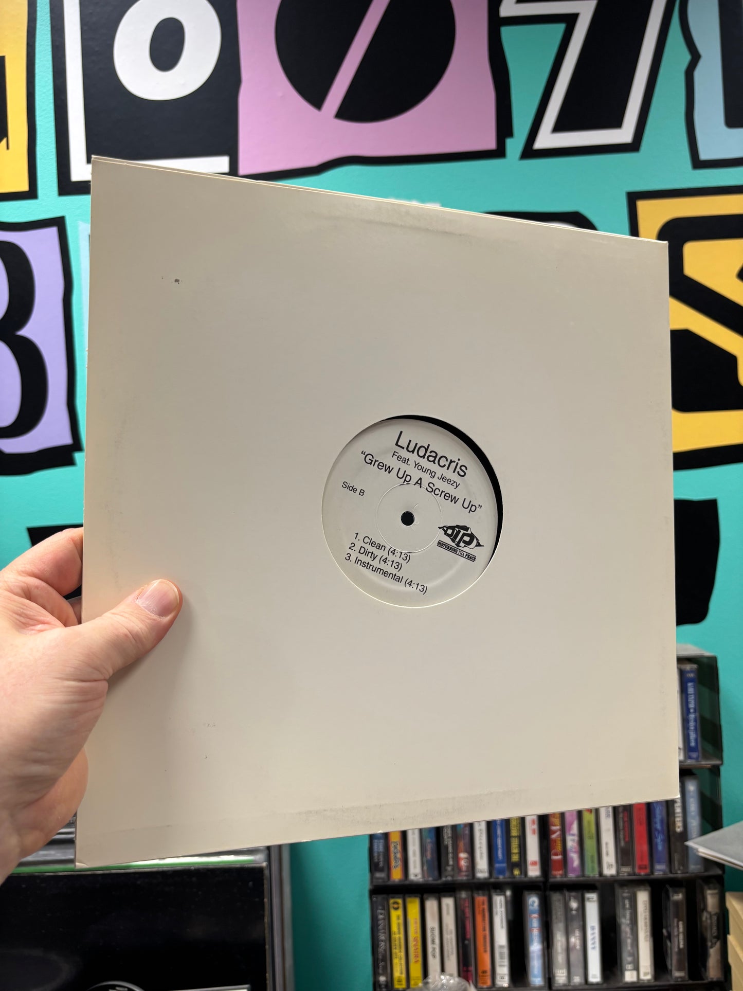 Ludacris: Grew Up A Screw Up, 12inch, Only vinyl pressing, Disturbing Tha Peace, US 2006