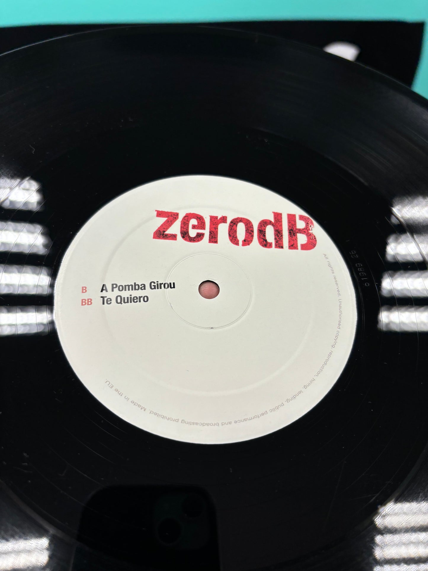 Zero dB: Bongos, Bleeps & Basslines, 4 X 12inch, gatefold, Only vinyl pressing, Ninja Tune, UK 2006