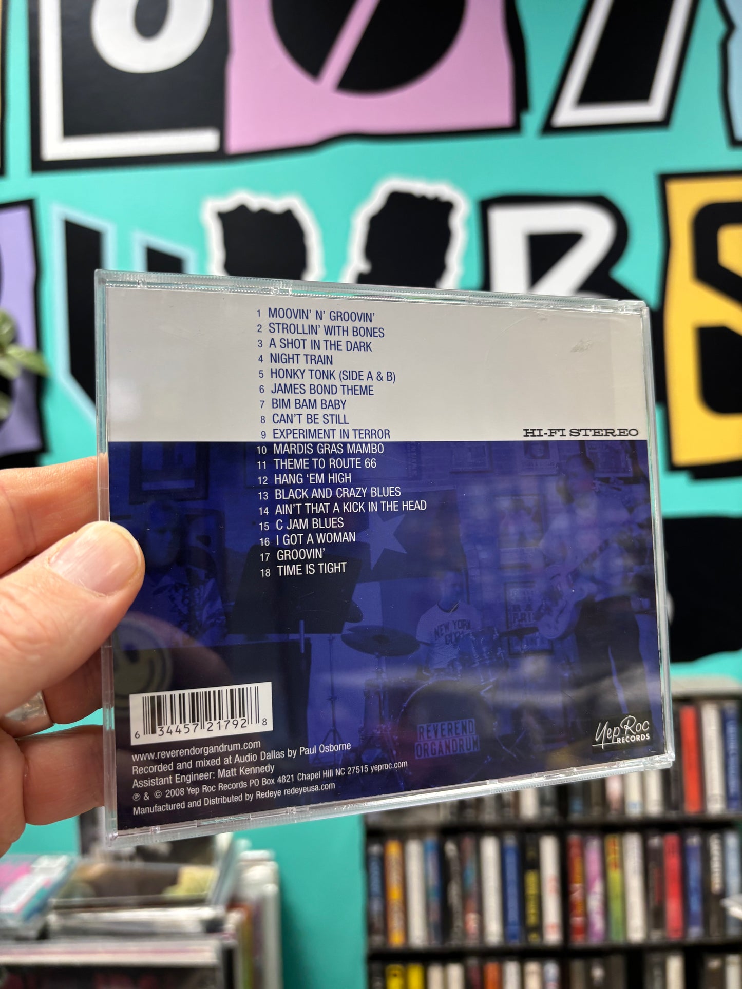 REVORGANDRUM: Hi-Fi Stereo, CD, Only official pressing, Yep Roc Records, US 2007