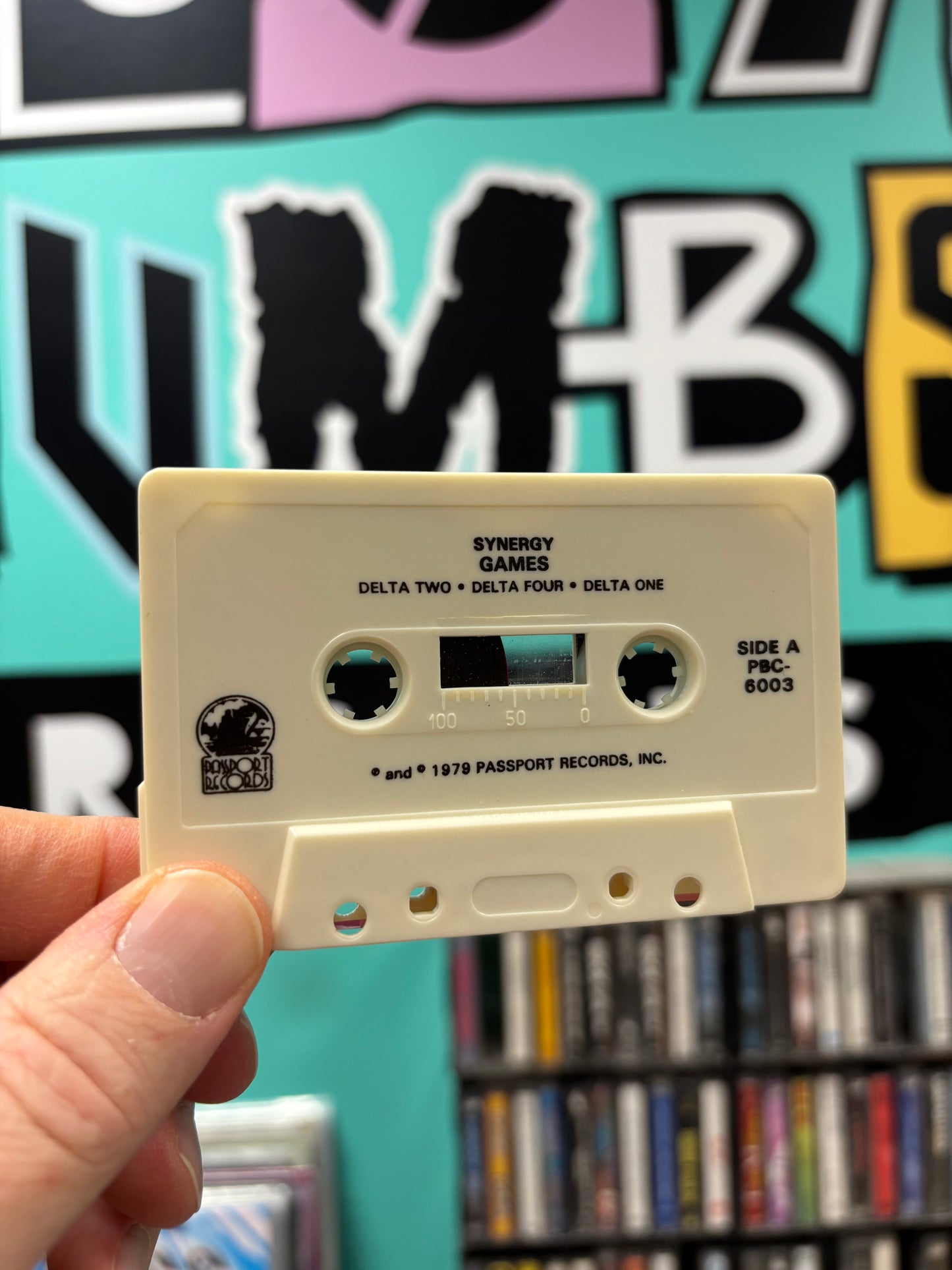 Synergy: Games, C-cassette, 1st pressing, Passport Records, US 1979
