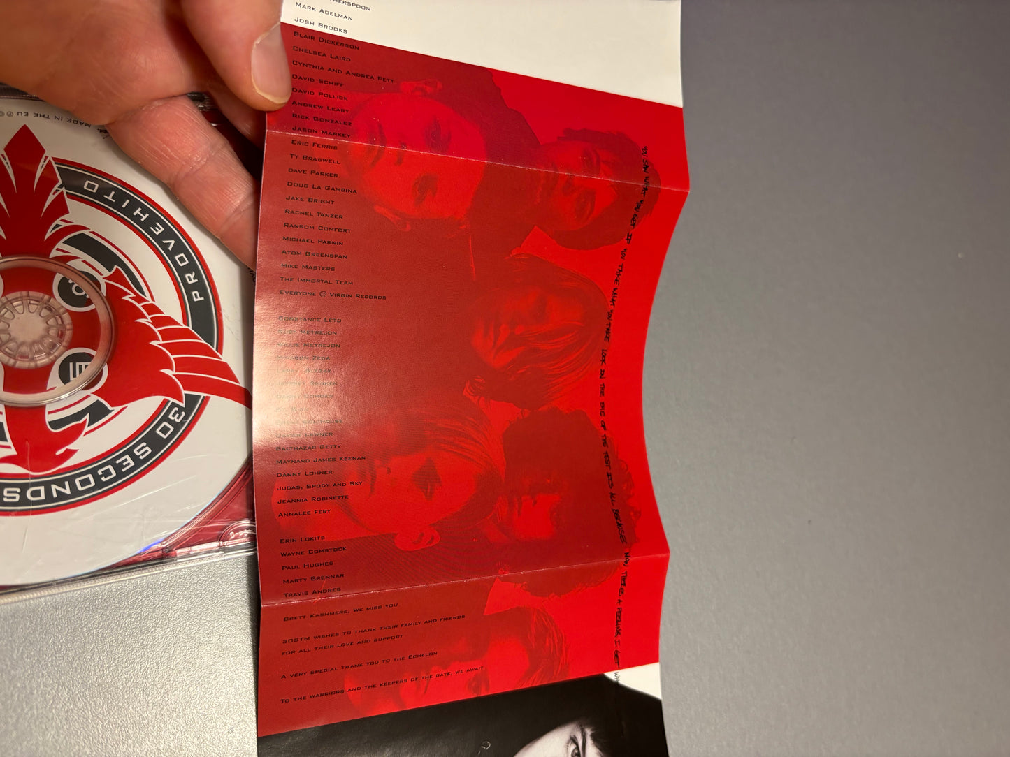 30 Seconds To Mars: 30 Seconds To Mars, CD, repress, enhanced, Europe 2002