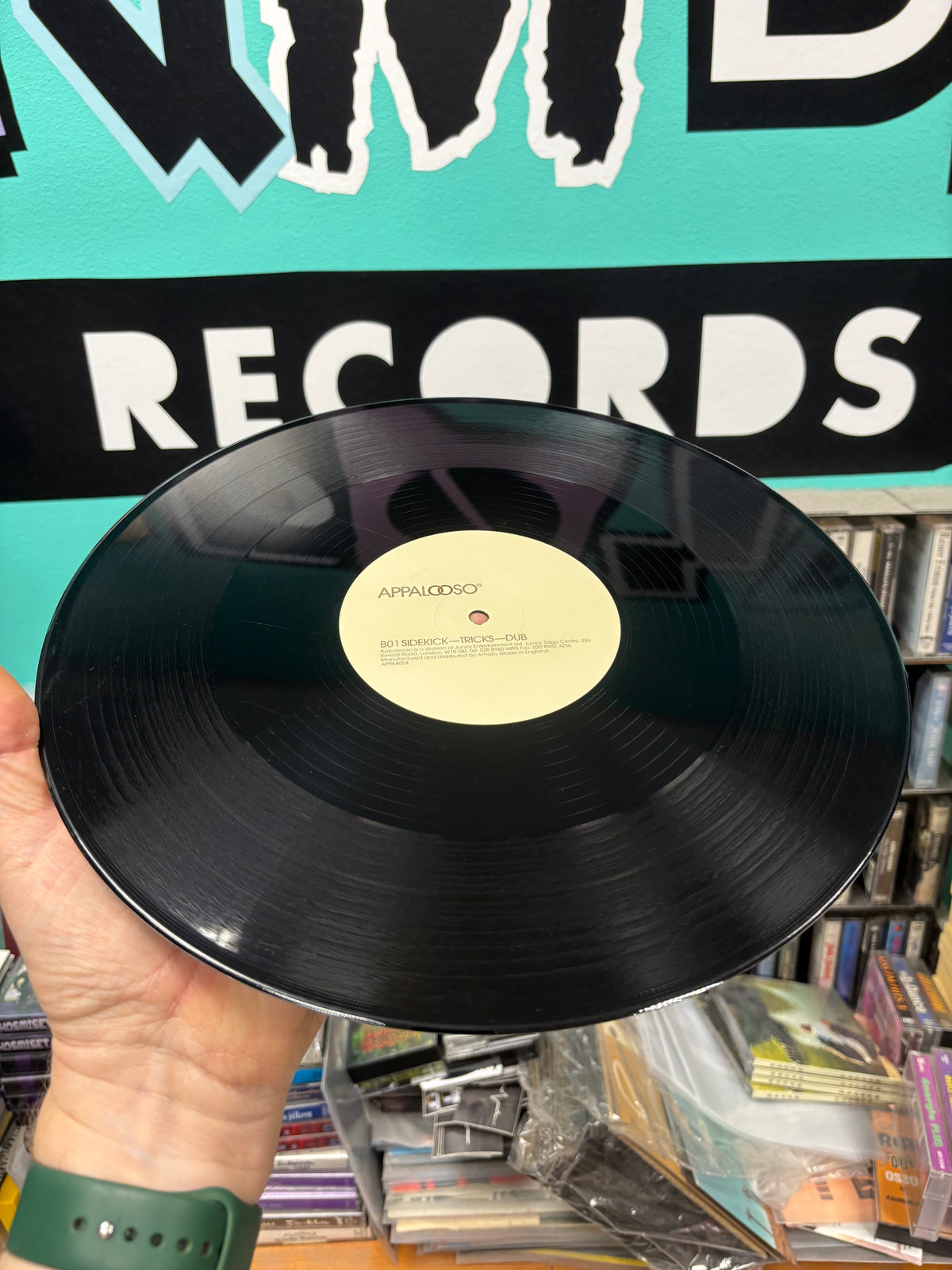 Sidekick: Tricks, 12inch, Only official pressing, Appalooso, UK 2002