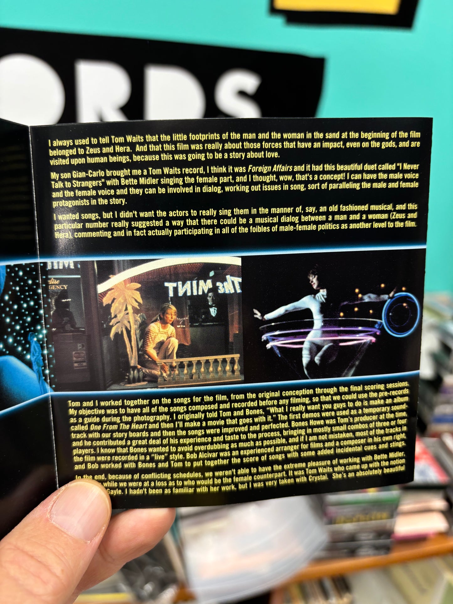 Tom Waits - One From The Heart (Music From The Motion Picture), reissue, remastered, enhanced, Legacy, Columbia, Sony Music Soundtrax, UK & Europe 2004