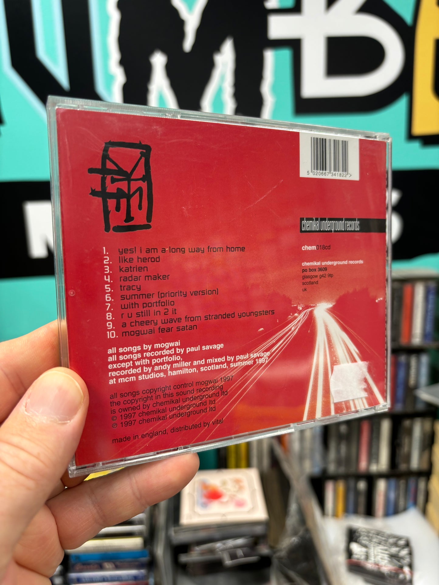 Mogwai: Young Team, CD, Chemikal Underground, UK 1997