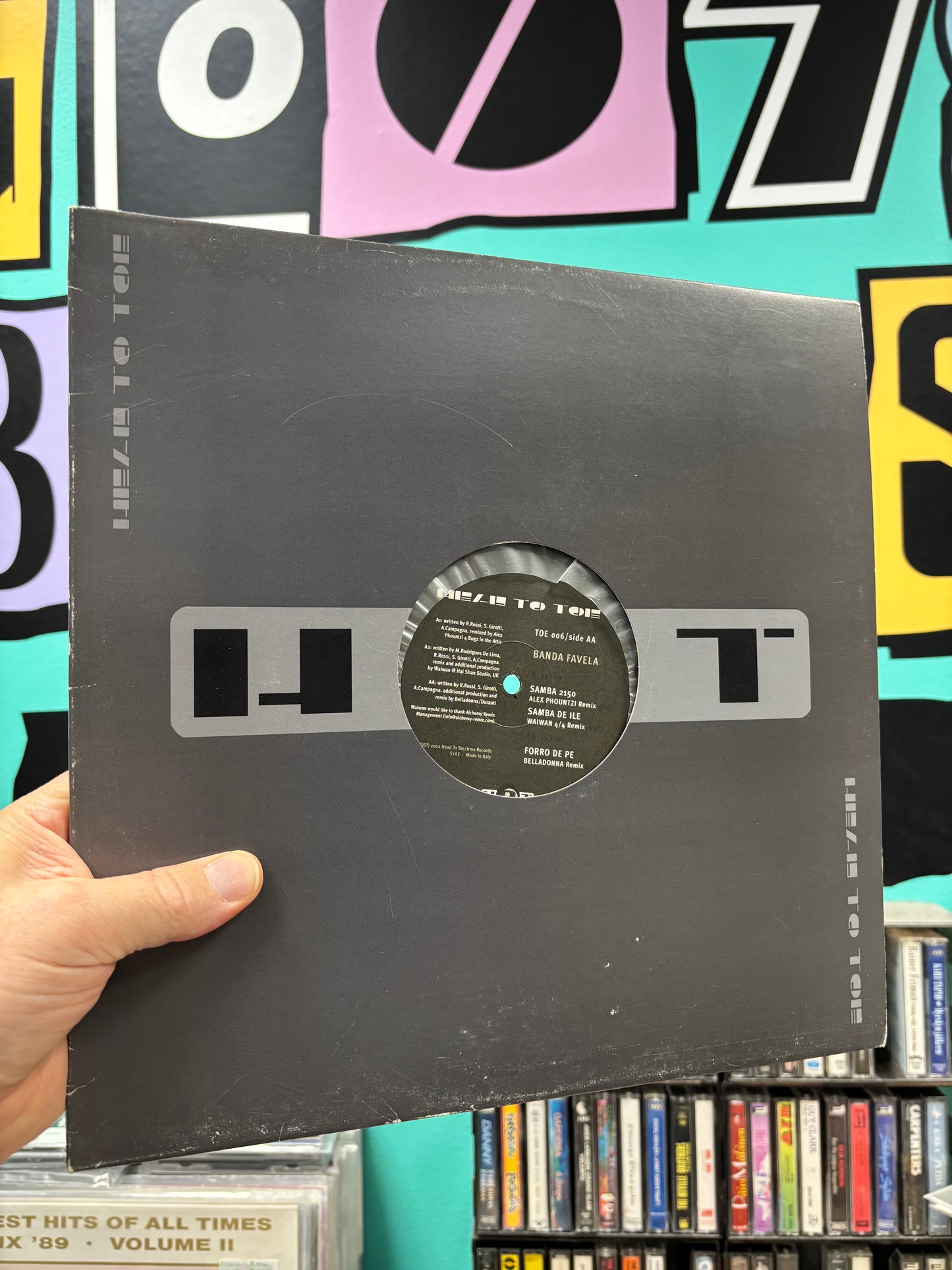 Banda Favela: Remix EP 1, 12inch, Only official pressing, Head To Toe Records, Italy 2003