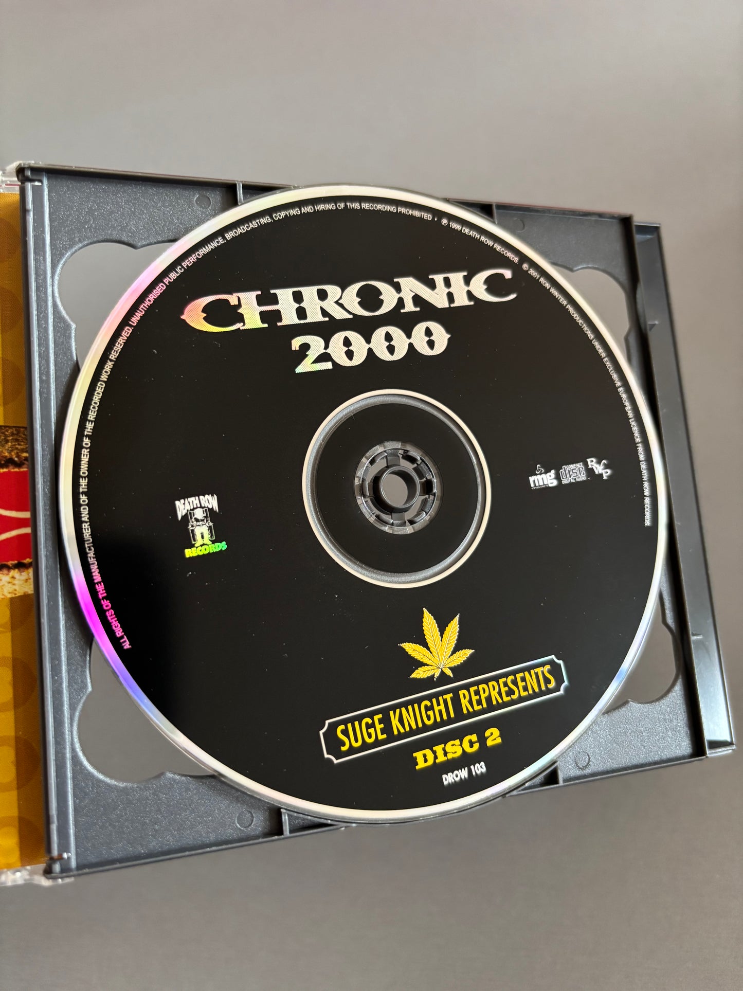 Suge Knight Represents: Chronic 2000, 2CD, reissue, compilation, Death Row Records, Ron Winter Productions, UK 2001