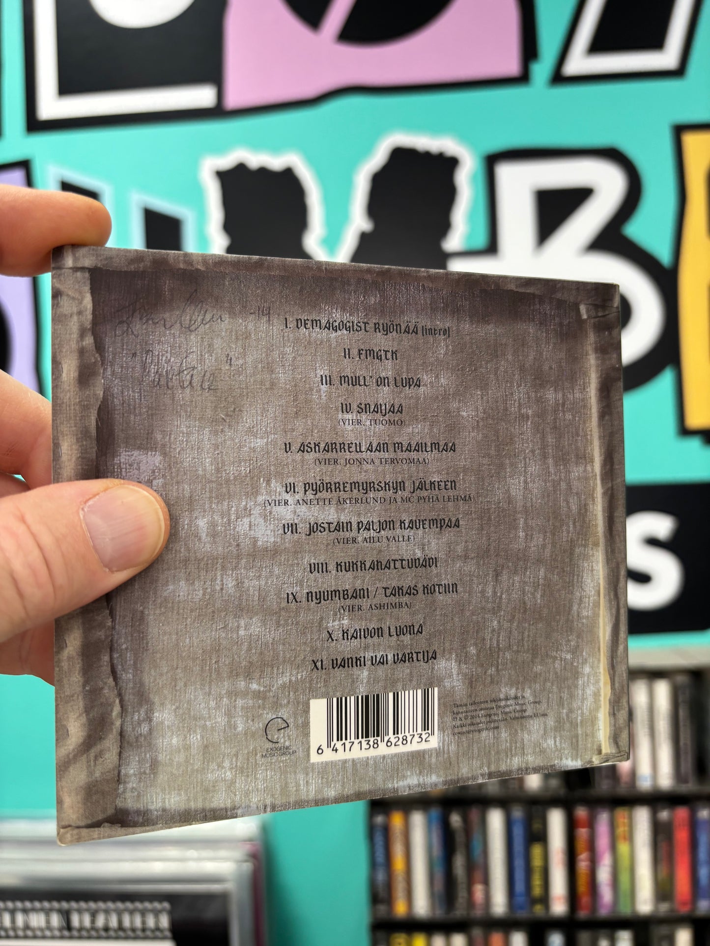 Paleface: Luova Tuho, CD, 1st pressing, Only CD pressing, Exogenic Music Group, Finland 2014