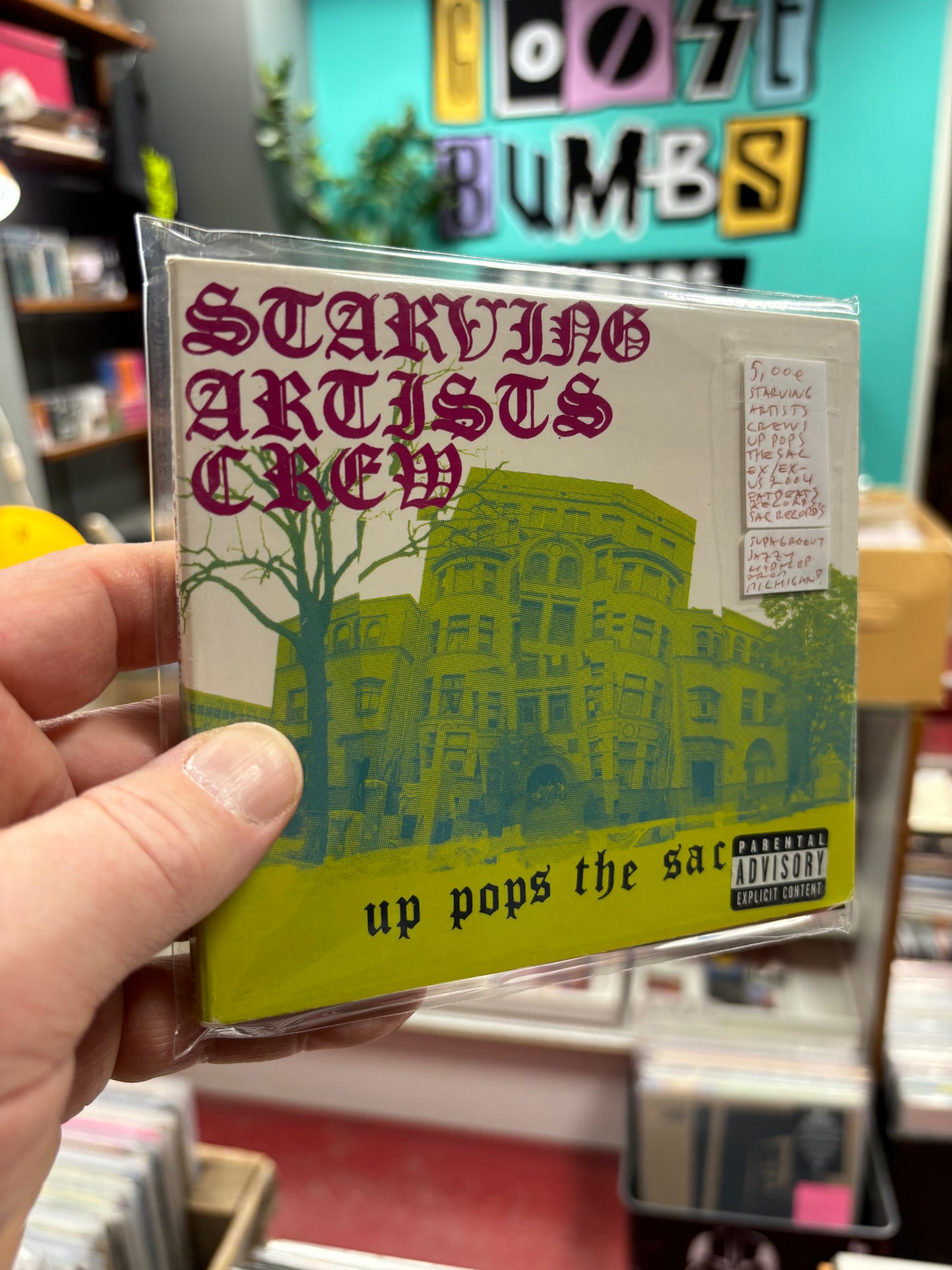 Starving Artists Crew: Up Pops The Sac, CD, US 2004