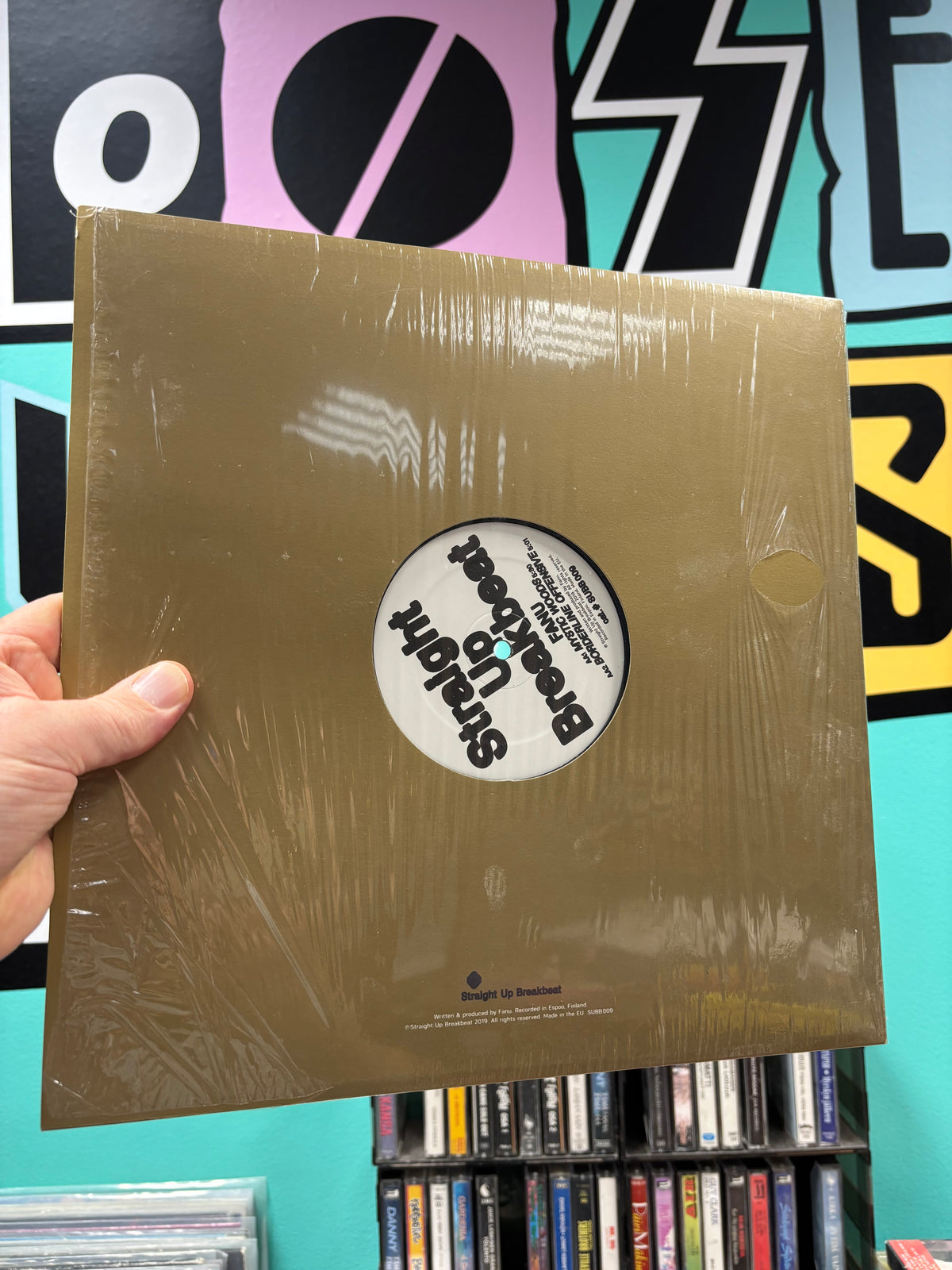 Fanu: Timetravels, 12inch, Only pressing, Straight Up Breakbeat, Finland 2019