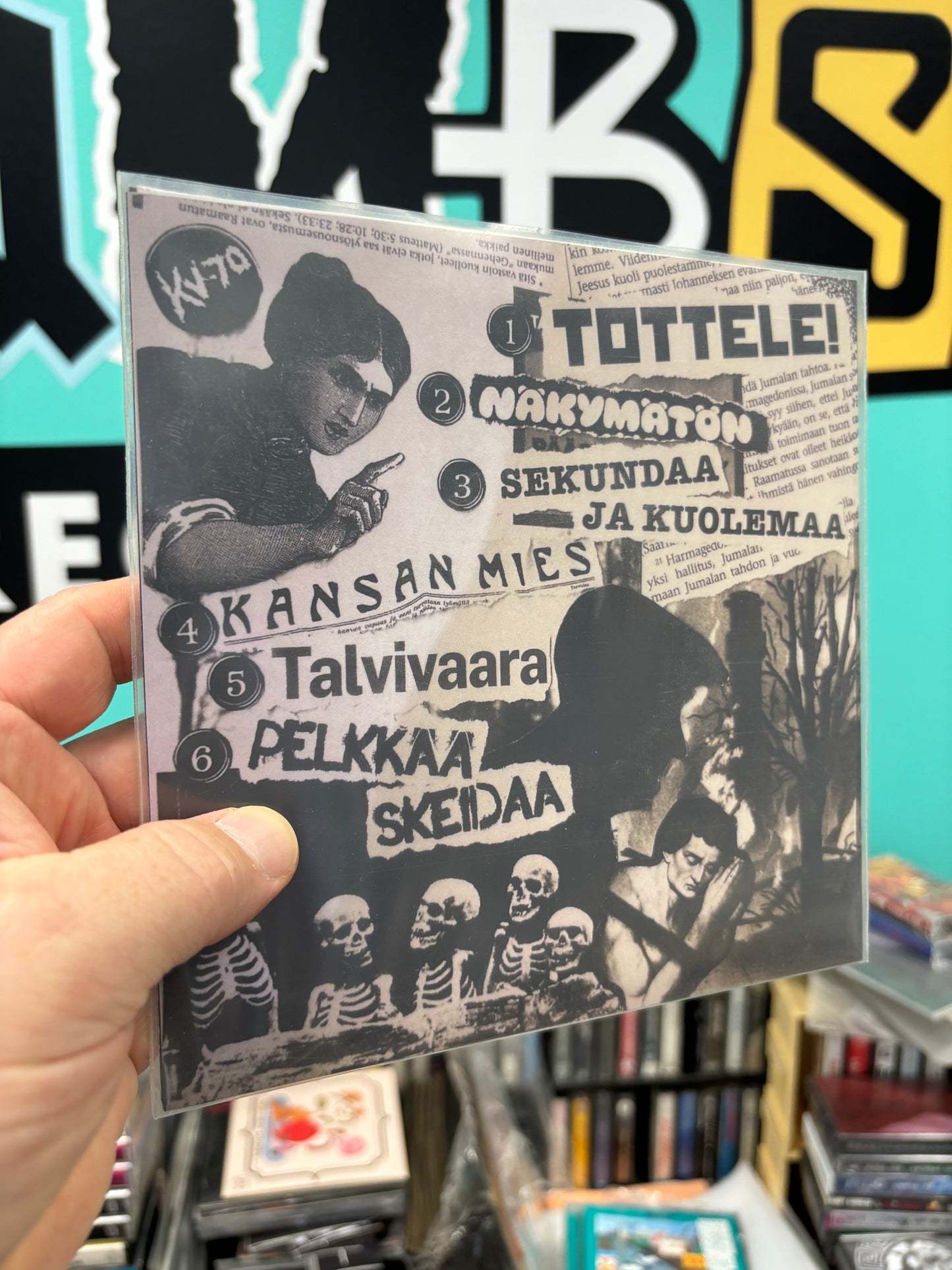 Kiljuvelka-70: Tottele!, EP, 7inch, Only pressing, Kilju-Tuotanto, Rämekuukkeli, Finland 2014