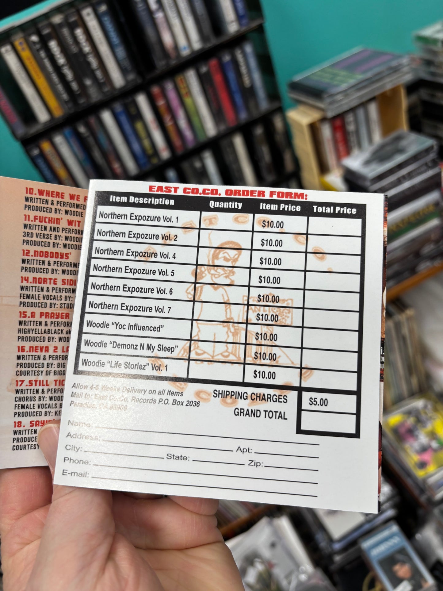 Northern Expozure Volume Five, CD, repress, compilation, East Co. Co. Records, US 2006?