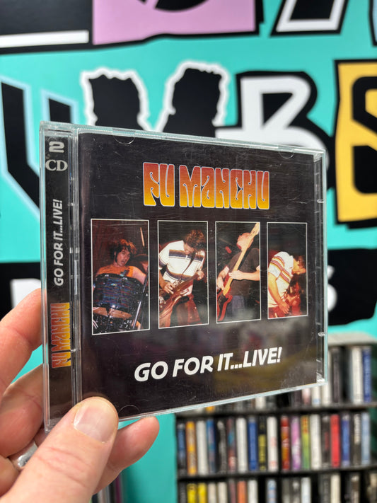 Fu Manchu: Go For It…Live!, 2CD, 1st pressing, Steamhammer, Germany 2003