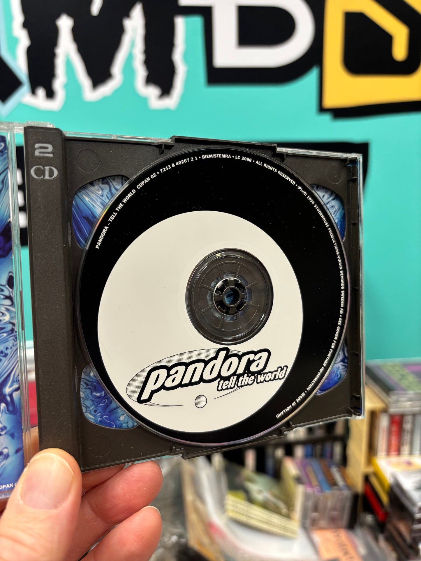 Pandora: Tell The World, 2CD, album & EP, Virgin, Finland 1995