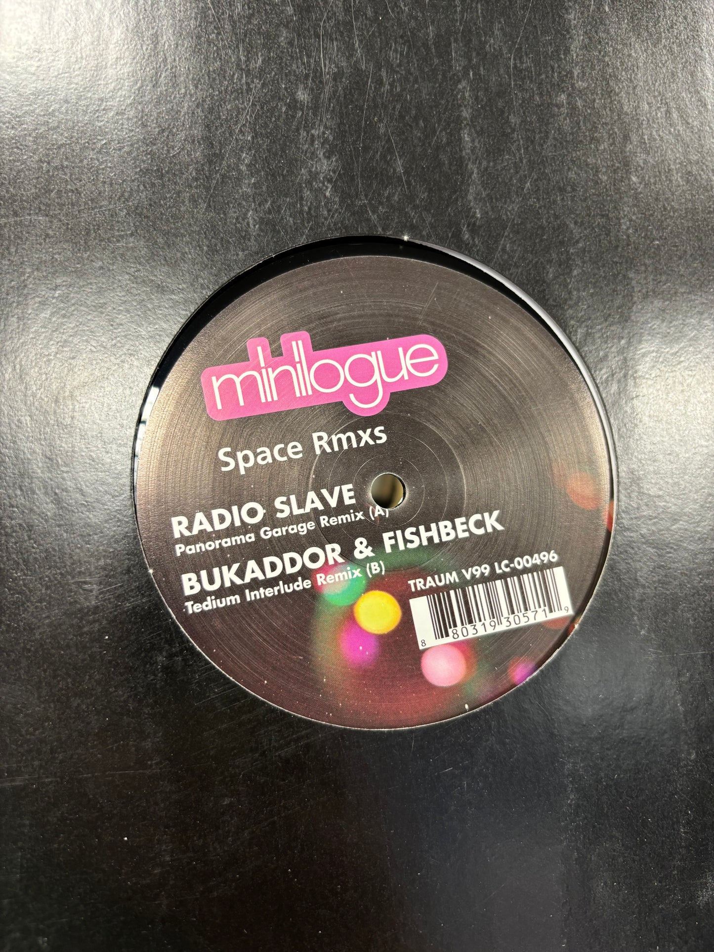 Minilogue: Space Rmxs, 12inch, Only pressing, Traum Schallplatten, Germany 2008