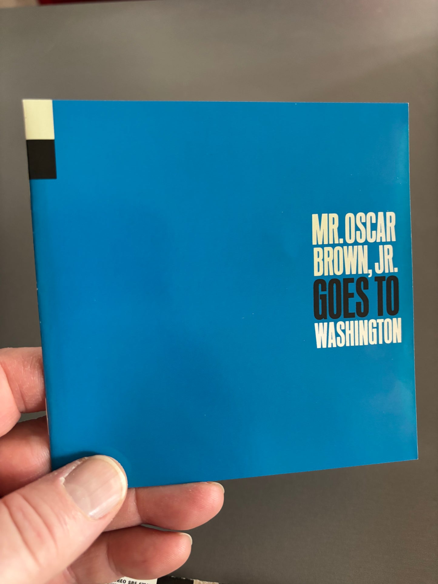 Mr. Oscar Brown, Jr. Goes To Washington, CD, reissue, remastered, Digipak, Verve Records, Europe 1998