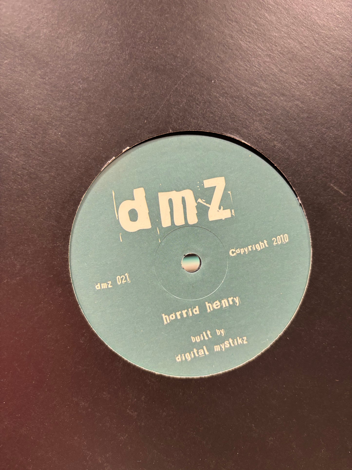 Digital Mystikz: Education/Horrid Henry, 12inch, Only pressing, DMZ, UK 2010