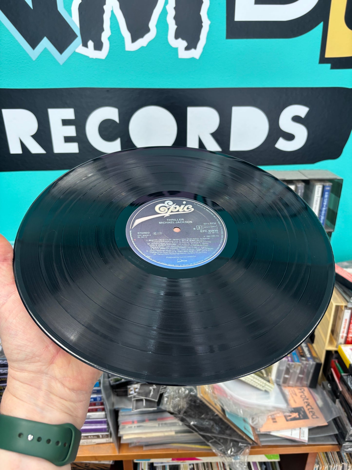 Michael Jackson: Thriller, LP, gatefold, Epic, Europe 1982
