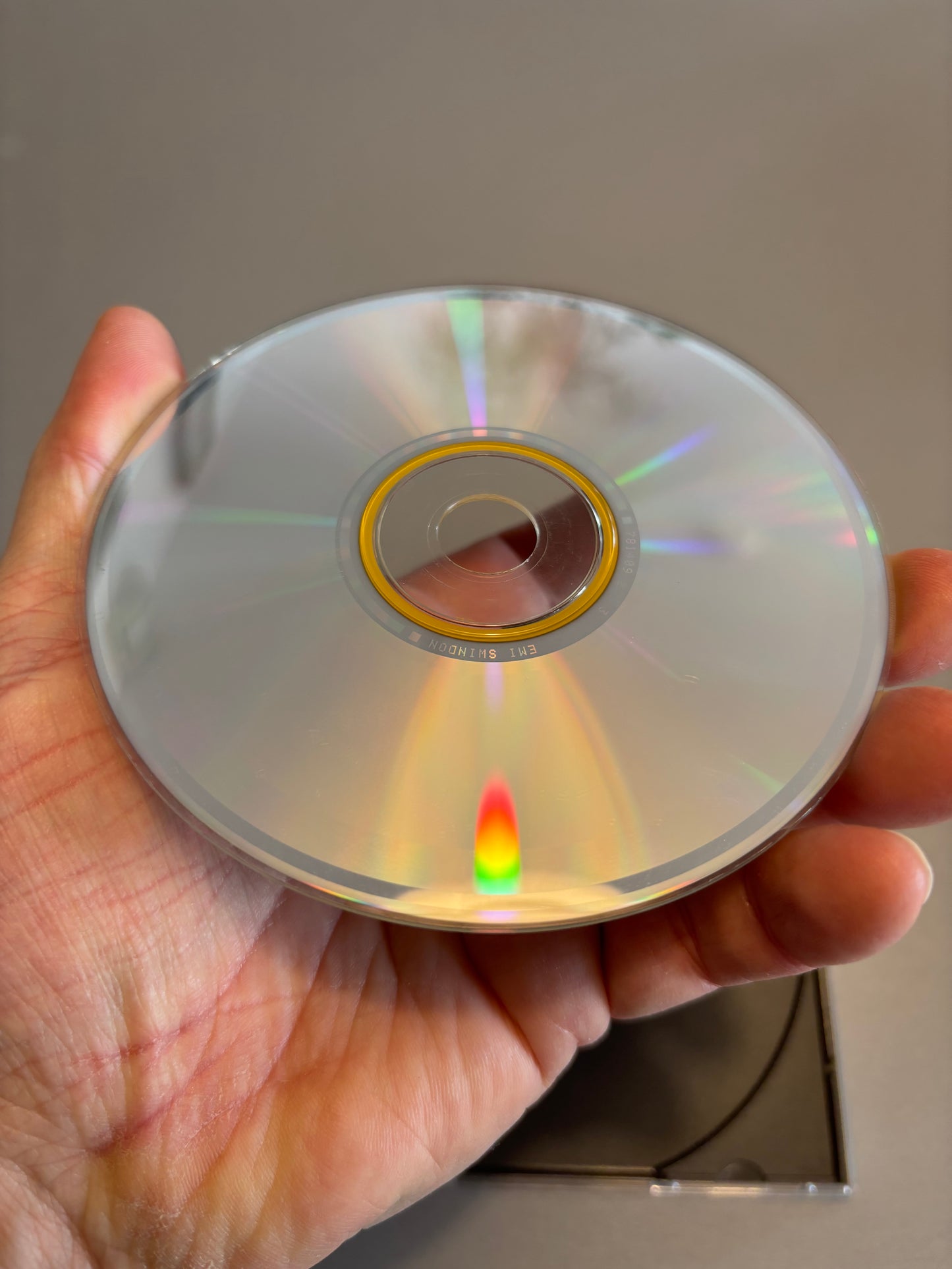 Radiohead: Pablo Honey, CD, repress, Parlophone, Europe year?