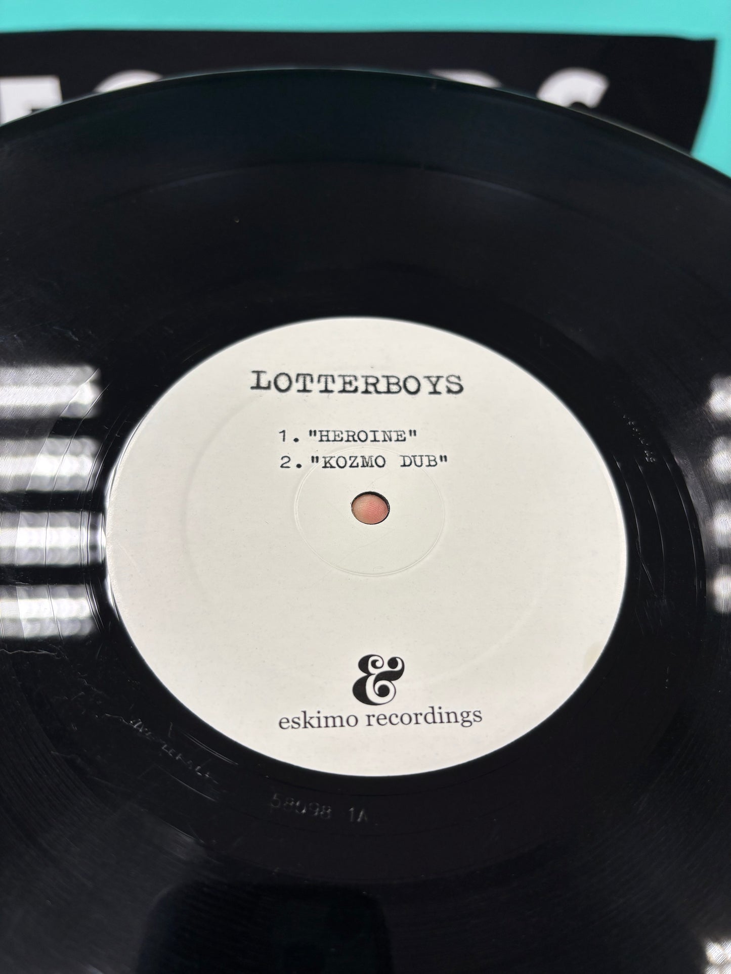 Lotterboys: Heroine, 12inch, Only official pressing, Eskimo Recordings, Belgium 2005