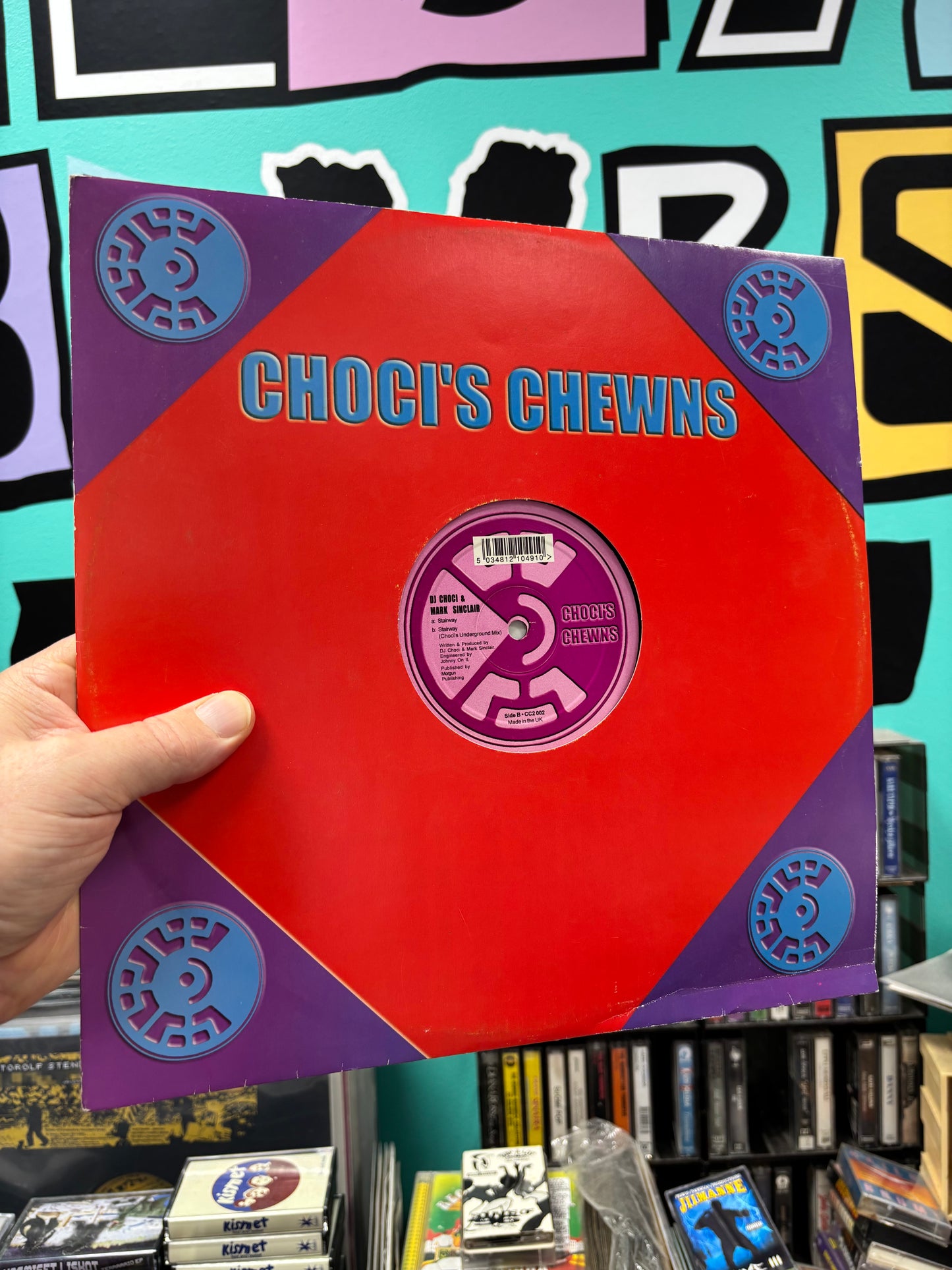 DJ Choci & Mark Sinclair: Stairway, 12inch, Only official pressing, Choci’s Chewns, UK 2001