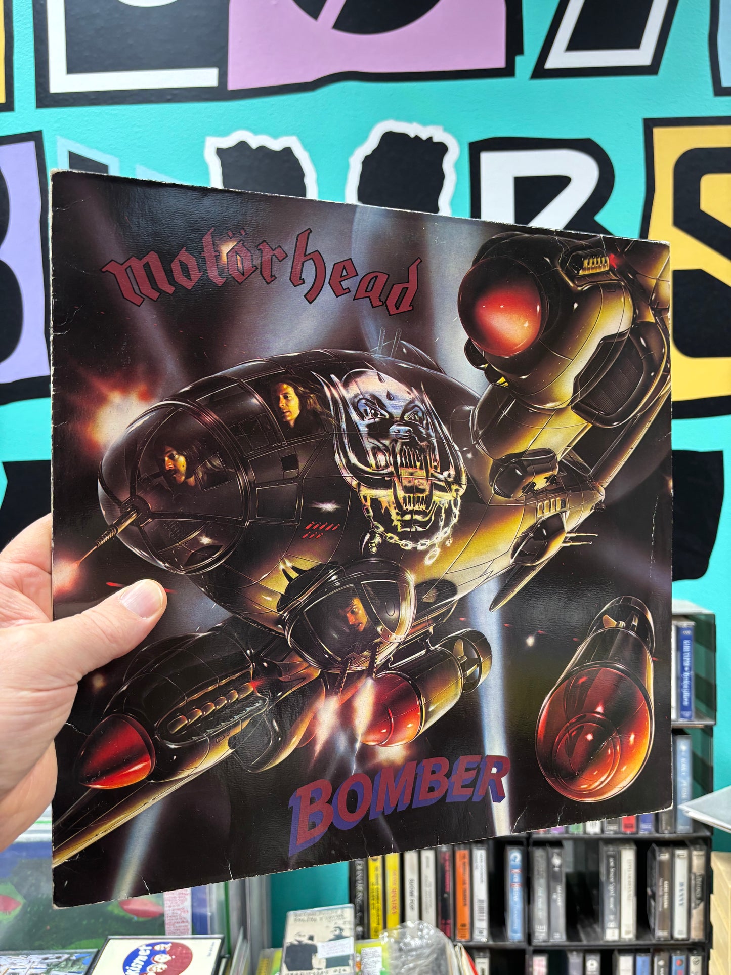 Motörhead: Bomber, LP, 1st pressing Germany, Bronze, Germany 1979