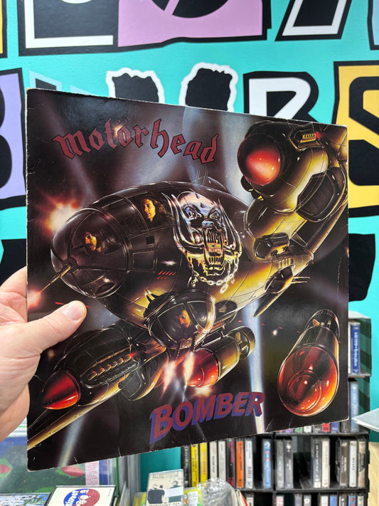 Motörhead: Bomber, LP, 1st pressing Germany, Bronze, Germany 1979