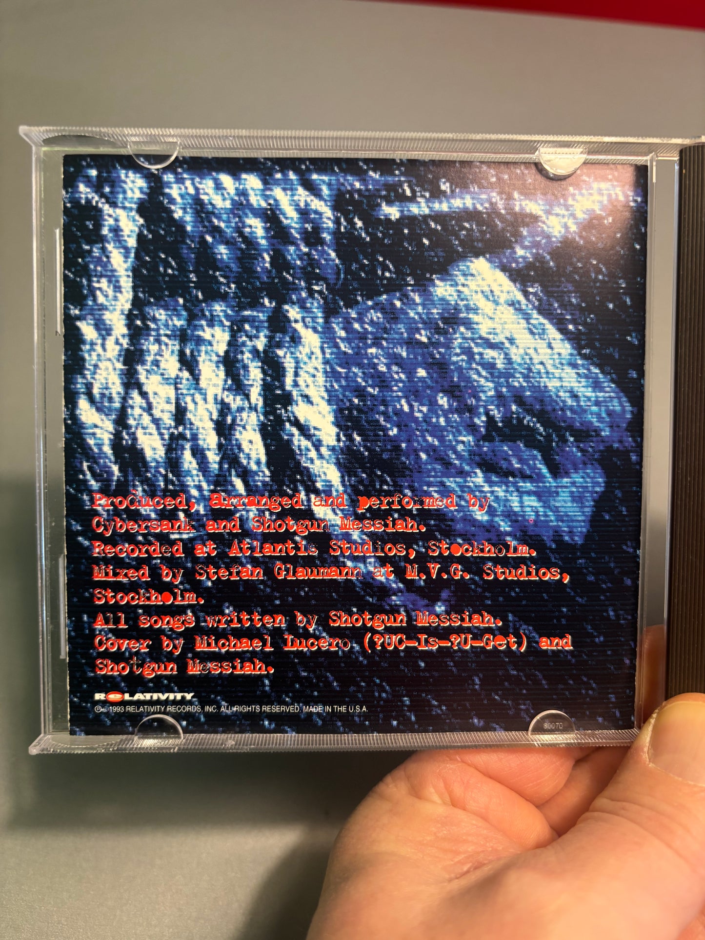 Shotgun Messiah: Violent New Breed, CD, 1st pressing, Relativity, US 1993