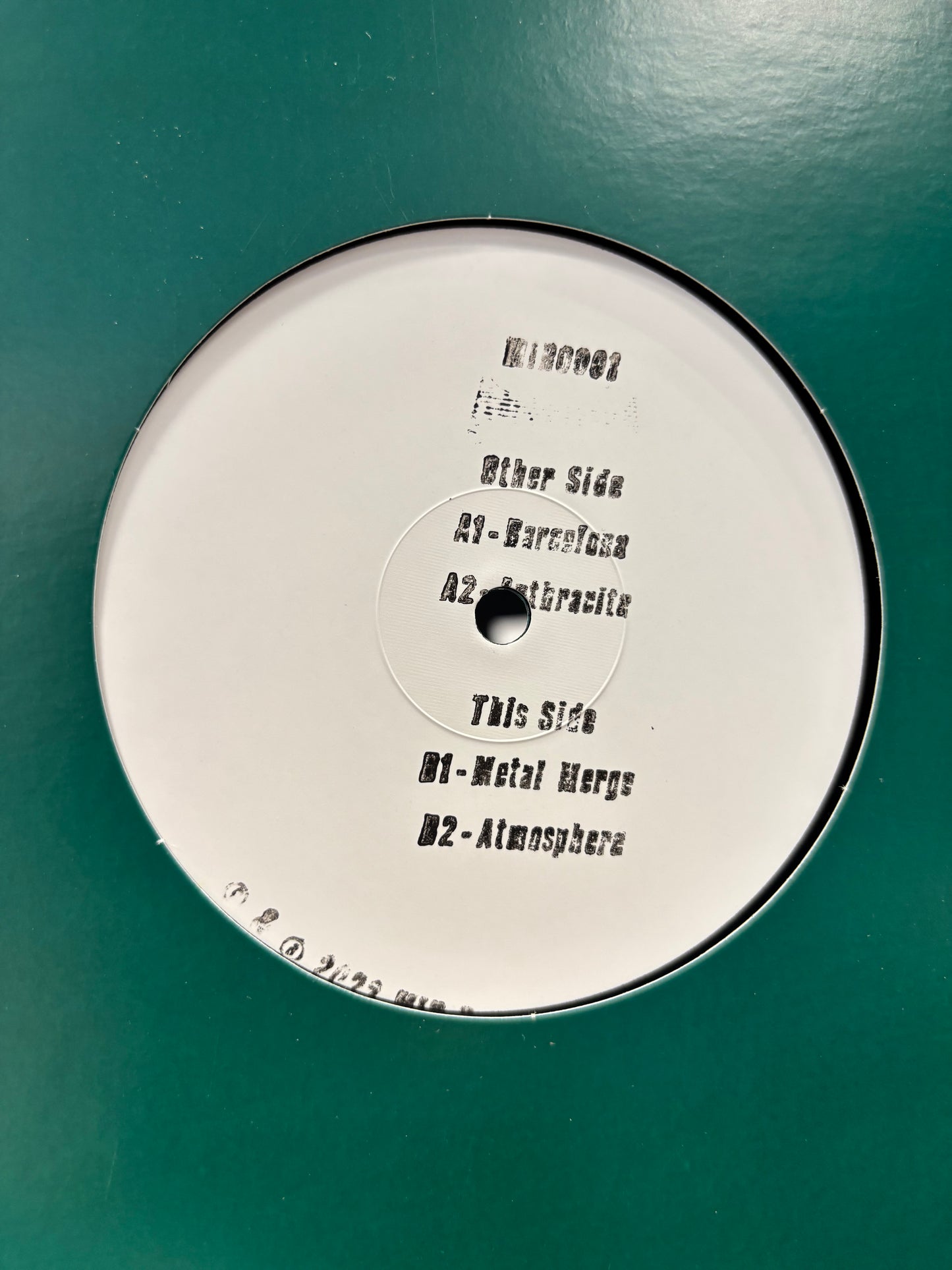 Mike Inzinger: Mirage, 12inch, 1st pressing, MIR Records, Austria 2022
