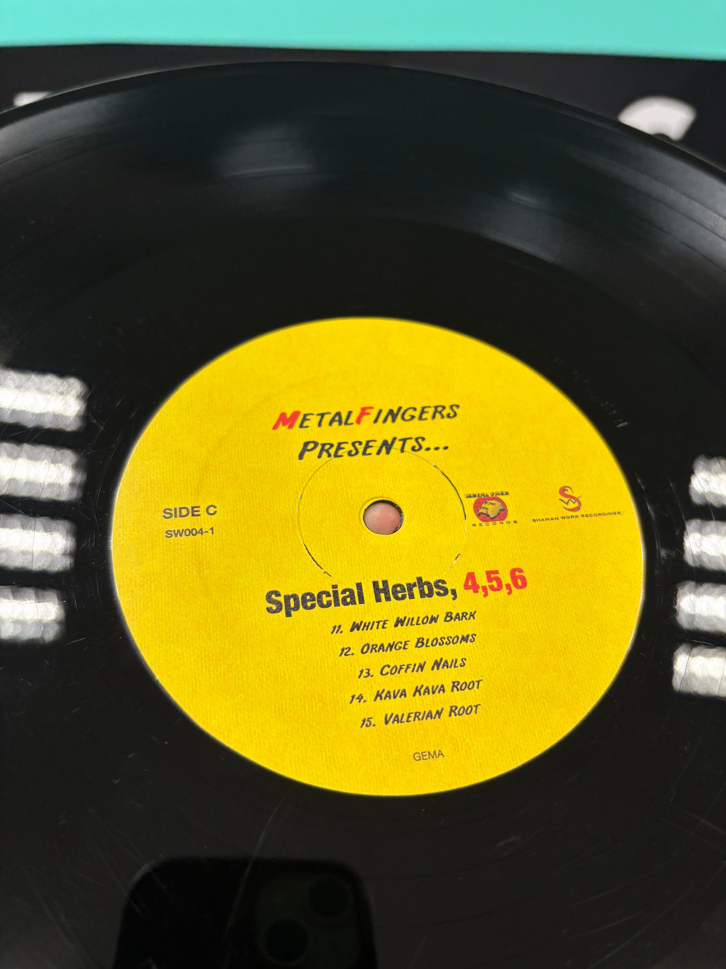 Metal Fingers: Special Herbs 4,5,6, 2LP, 1st pressing, Only vinyl pressing, gatefold, Metal Face Records, Shaman Work Recordings, USA & Europe 2003