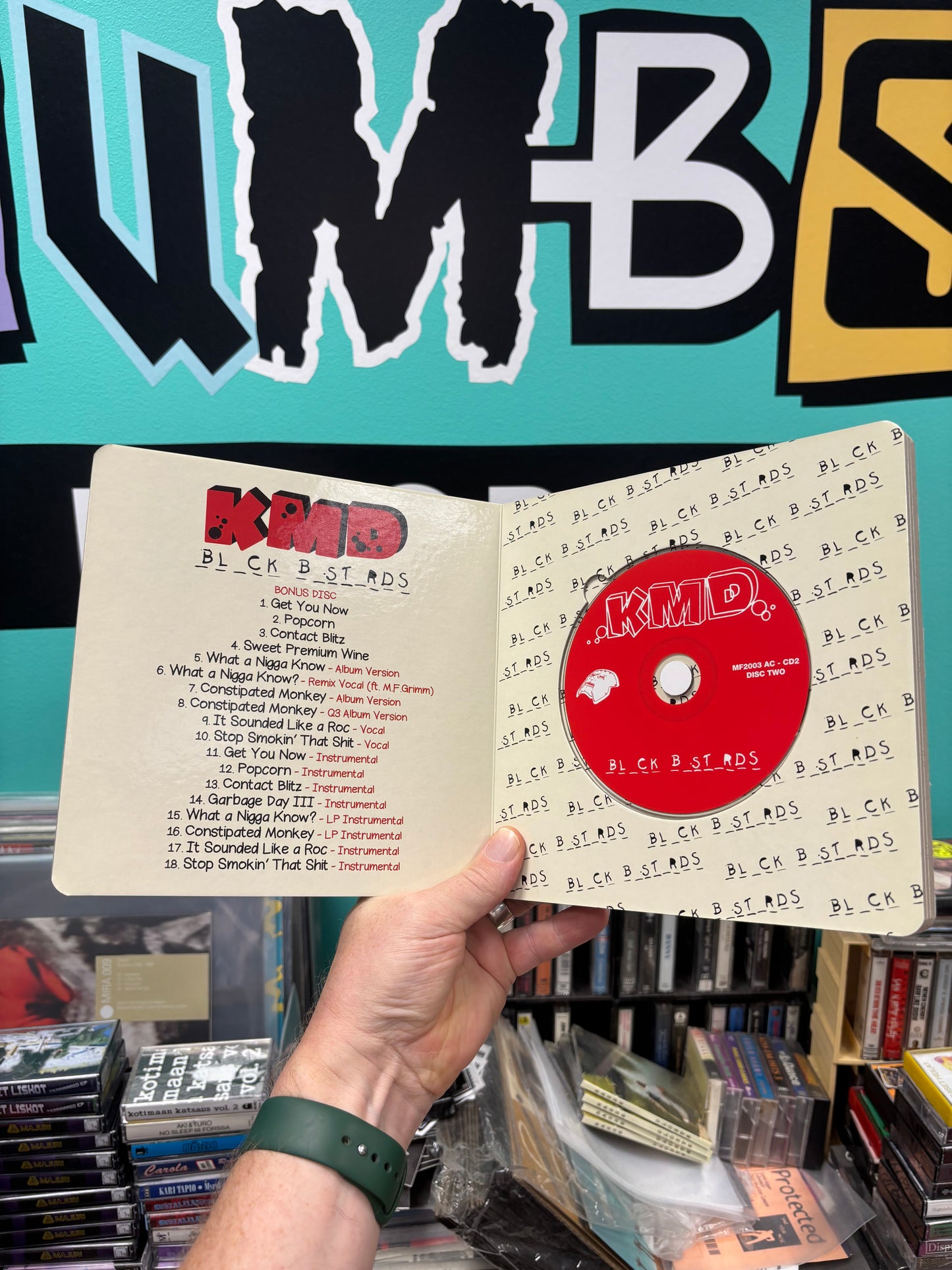 KMD: Bl_ck B_st_rds, 2CD, reissue, 7inch, Pop-up Book, Limited Edition, Metal Face Records, US 2015