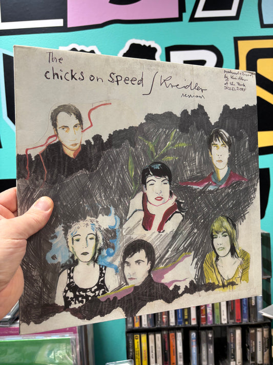 The Chicks On Speed/Kreidler Sessions, 12inch, Only official vinyl pressing, Chicks On Speed Records, Germany 2001