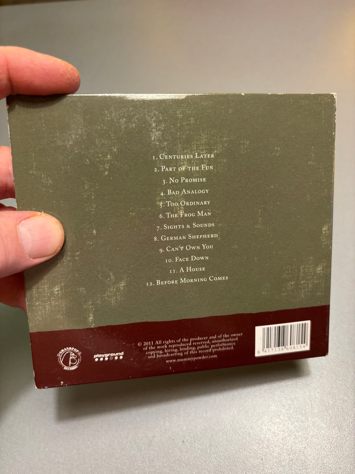 Mummypowder: Centuries Later, CD, Only pressing, Grandpop Records, Finland 2011