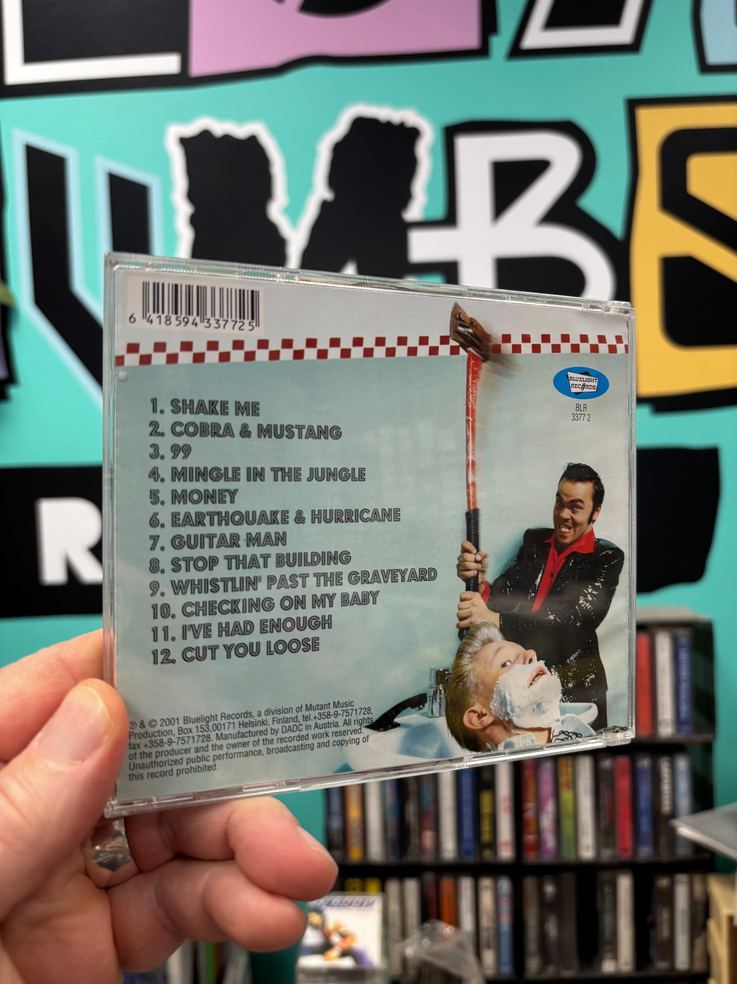 Knucklebone Oscar: Songs From My Heart, CD, Only pressing, Bluelight Records, Finland 2001